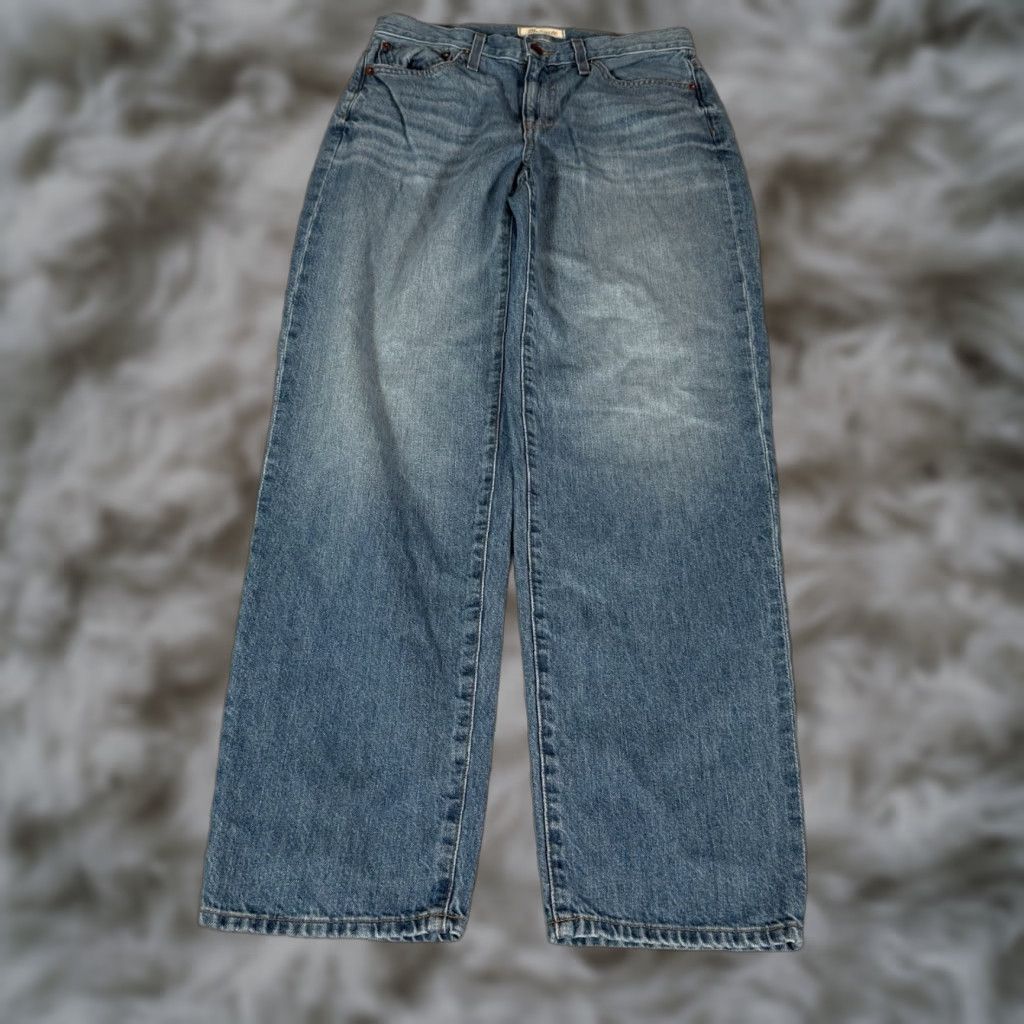 Madewell Madewell The Slouchy Jeans Womens 26 Regular Blue Denim USA Made 5-Pocket Fits 30x30 Size 26" / US 2 / IT 38 - 1 Thumbnail