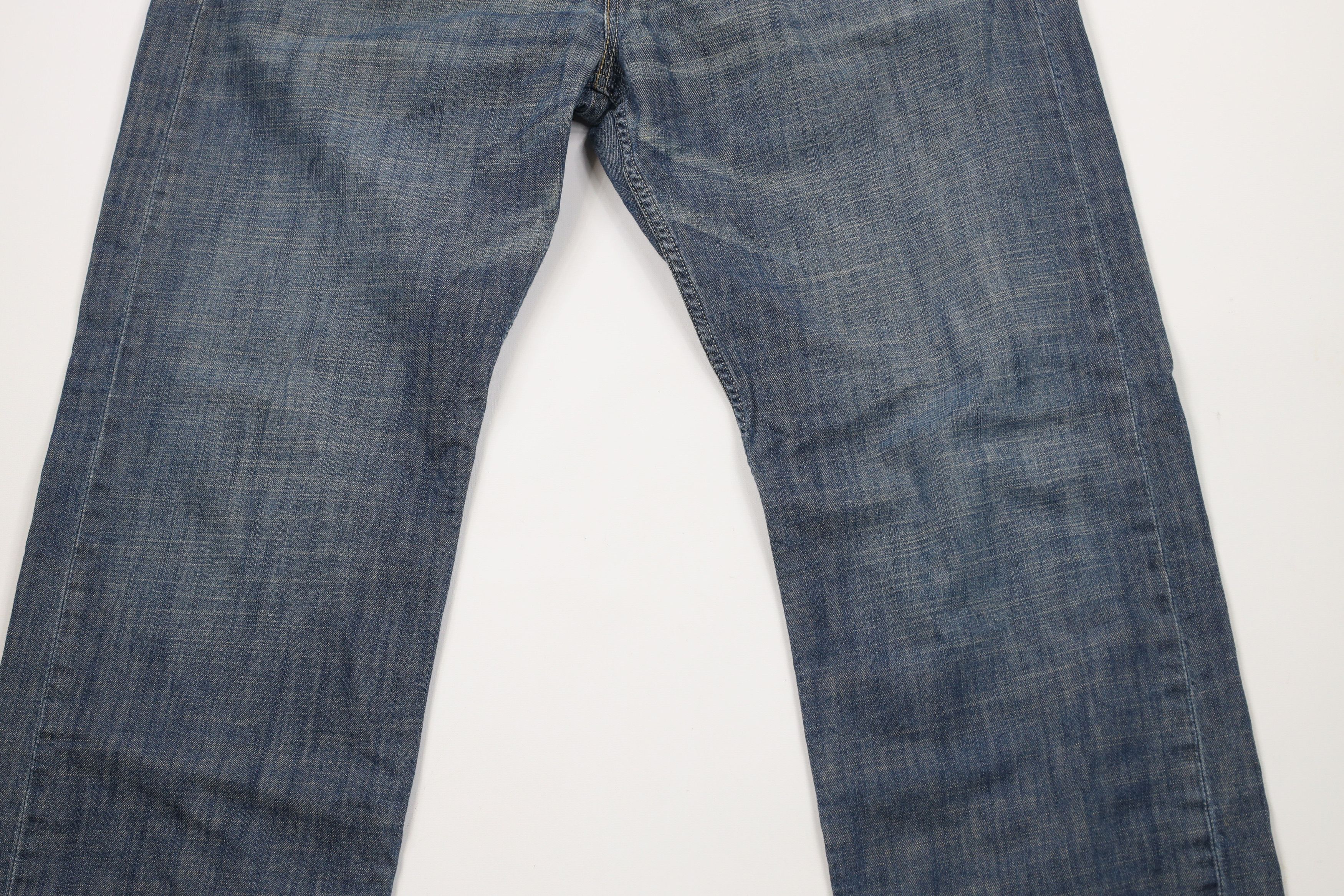 Levi's × Vintage Vintage Y2K Levis 569 Straight Wide Leg Denim Jeans Blue Size US 36 / EU 52 - 3 Thumbnail