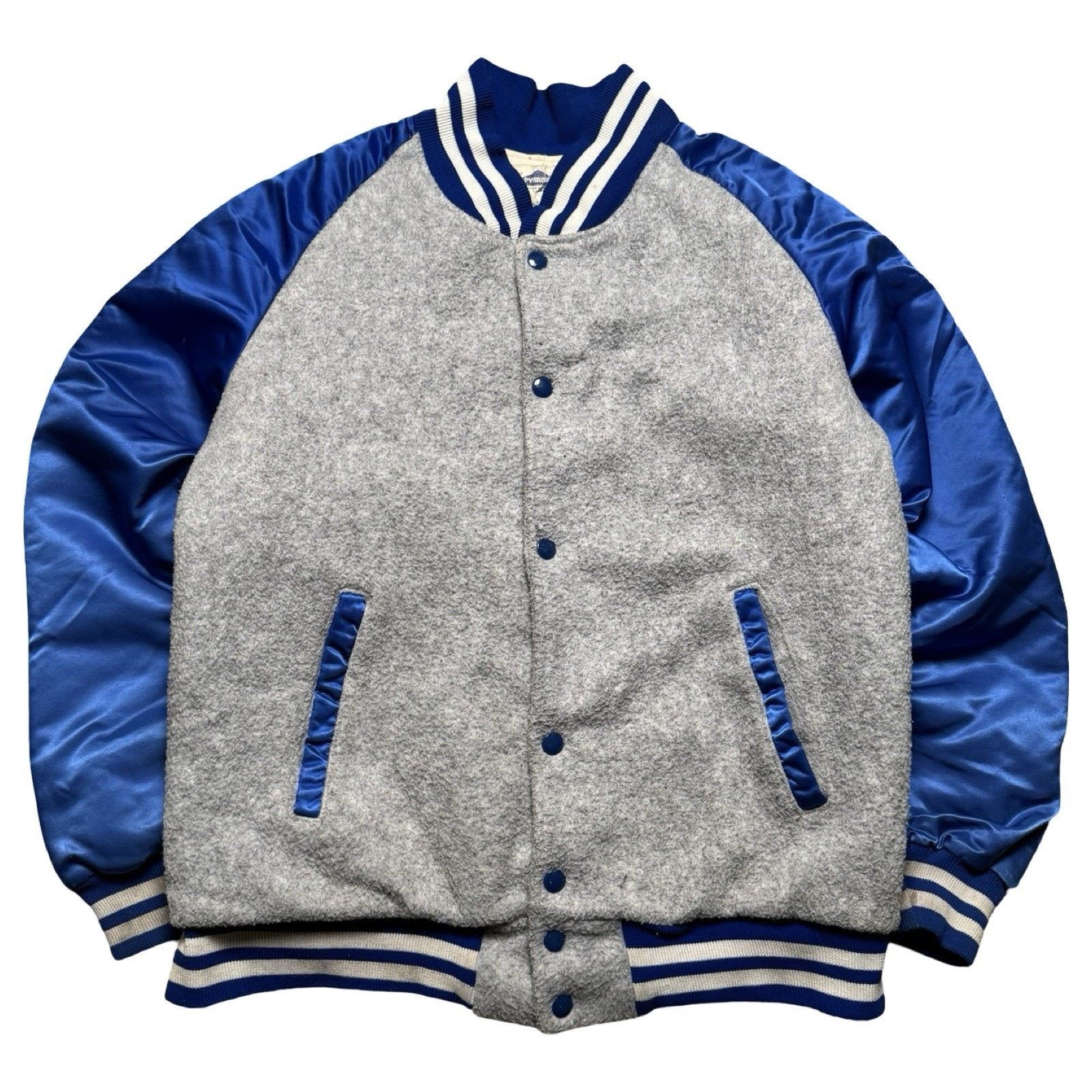 Vintage Vintage 60s Pyramid Bennett JR Wool Satin Varsity Jacket S Size US S / EU 44-46 / 1 - 3 Thumbnail