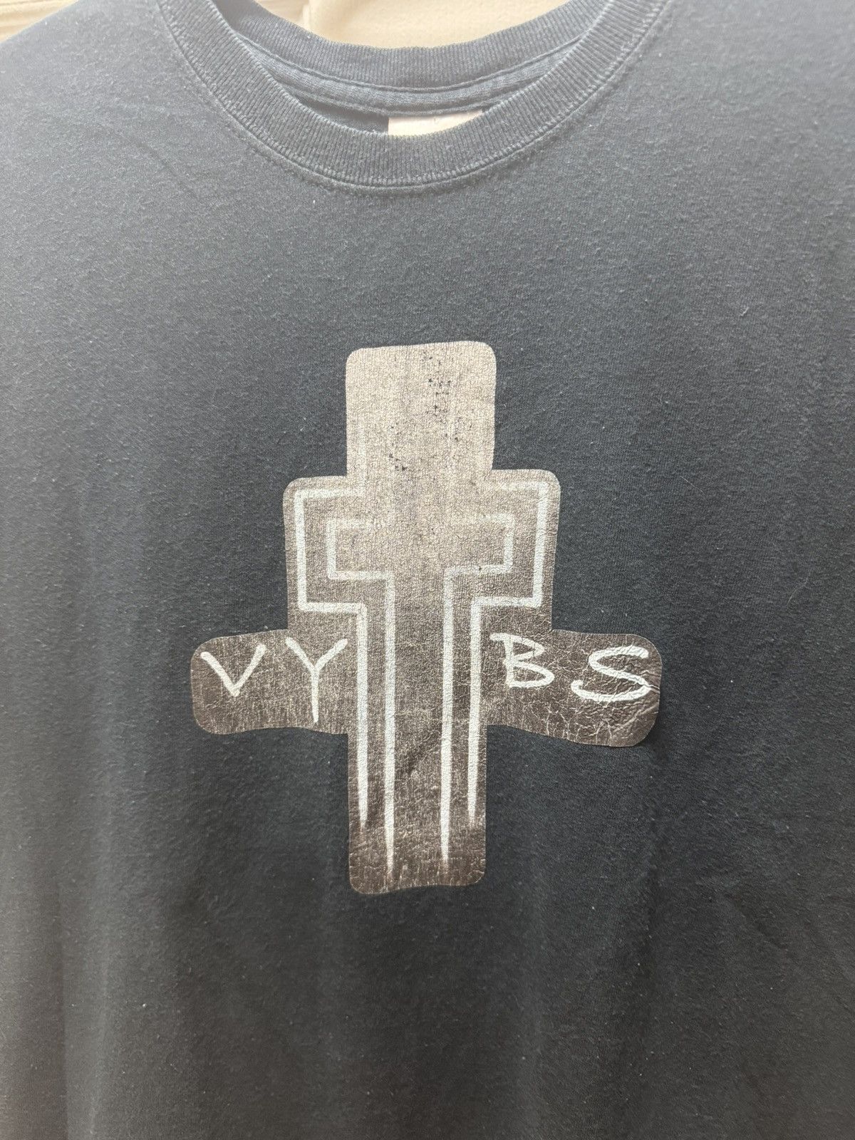 Gildan VYBS Cross Christian Gildan Religion Catholic Custom Print Size US M / EU 48-50 / 2 - 2 Thumbnail