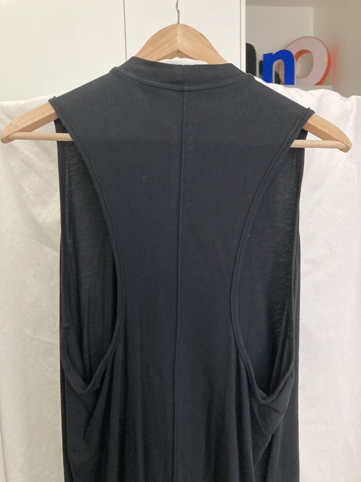 Rick Owens Drkshdw NEVER WORN/ Rick Owens Drkshdw Sleeveless Long T Shirt Size US S / EU 44-46 / 1 - 1 Thumbnail