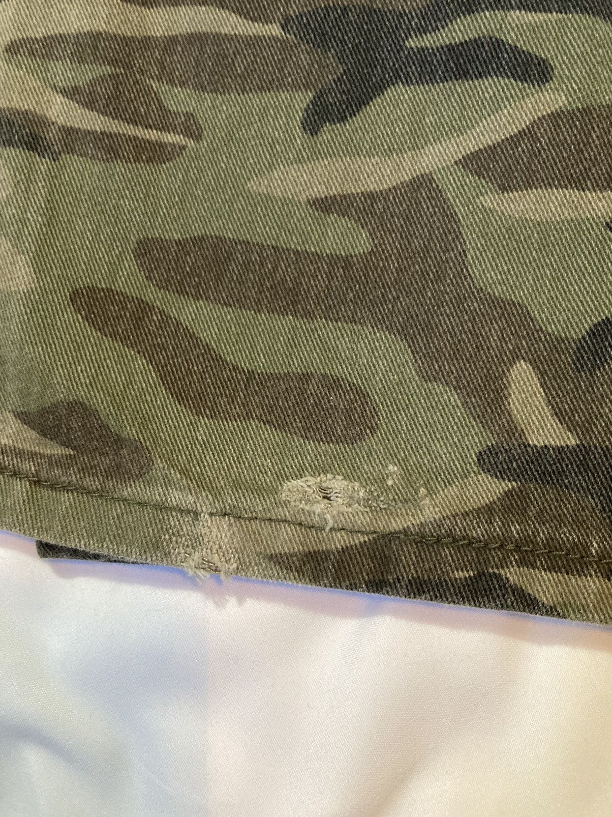 Shein SHEIN street style camo straight leg jeans Size 36" / US 14 / IT 50 - 5 Thumbnail
