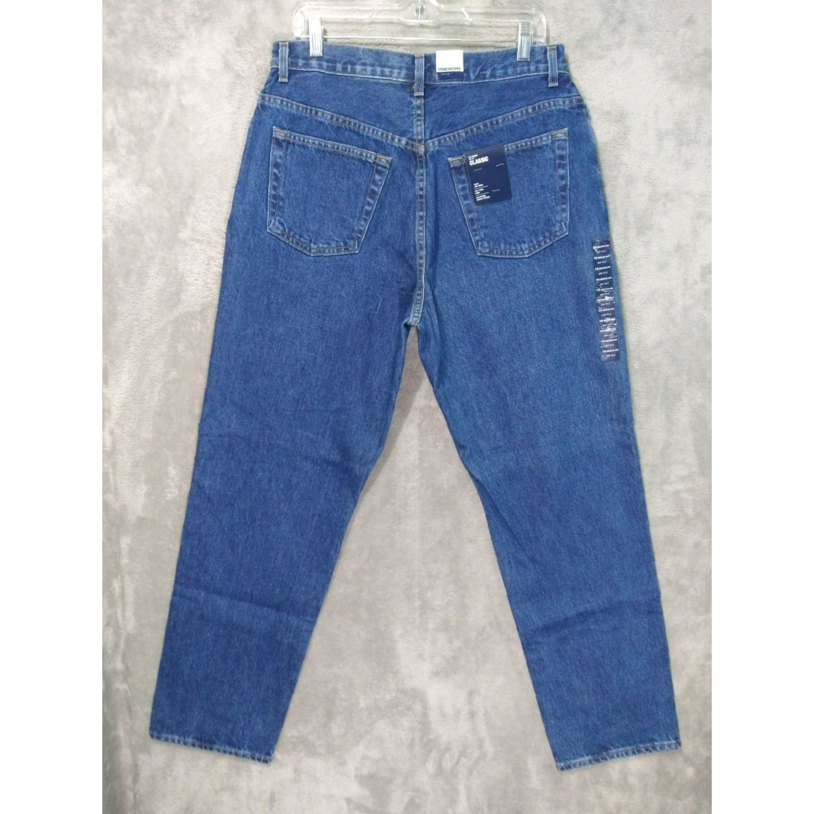 Gap VINTAGE Gap Jeans Women 16 Blue Denim Classic Stonewashed Tapered 90s 80s Vintage Size 38" / US 16 / IT 52 - 2 Thumbnail