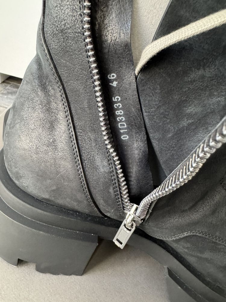 Rick Owens Black Low Army Bogun Boots brand new Size US 13 / EU 46 - 8 Thumbnail