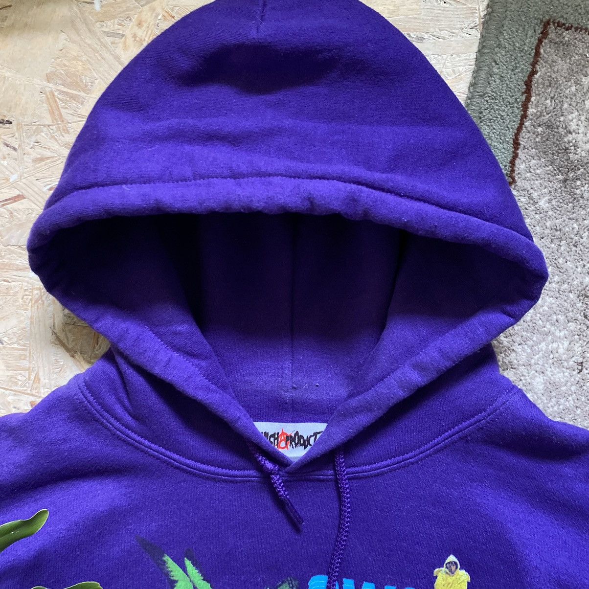 Playboi Carti × Vintage PLAYBOI CARTI AWGE BANDANA CUSTOM HOODIE Size US XL / EU 56 / 4 - 6 Thumbnail
