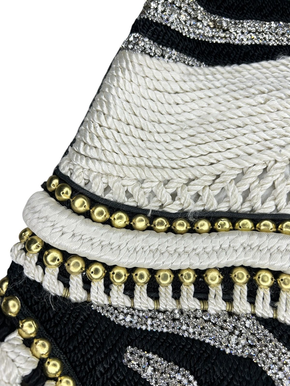 Balmain Fall 14 Demi-Couture Embellished Suede Top Size S / US 4 / IT 40 - 13 Thumbnail