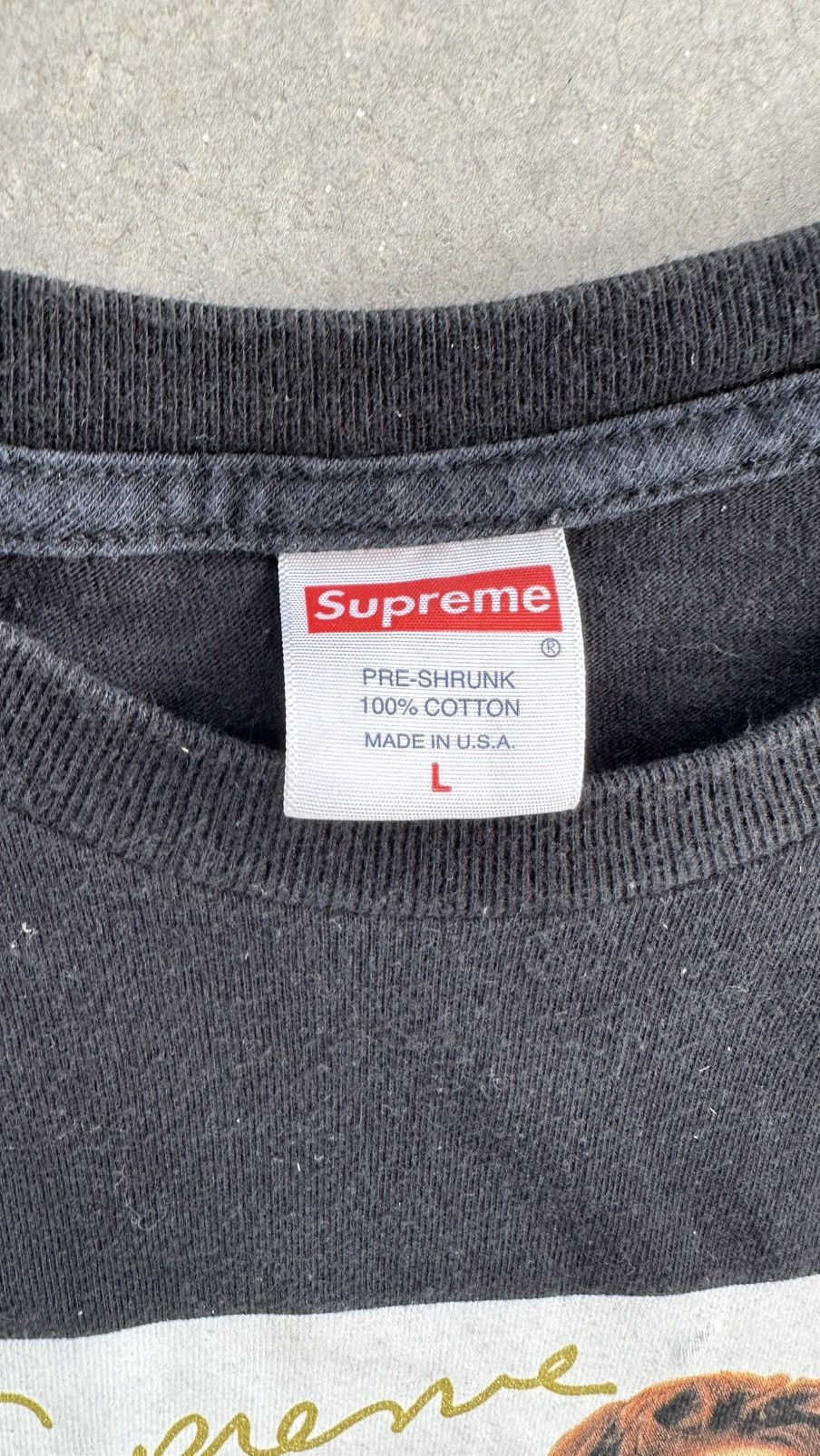 Supreme × Vintage SUPREME MARIAH CAREY BLACK TEE Size US L / EU 52-54 / 3 - 3 Thumbnail
