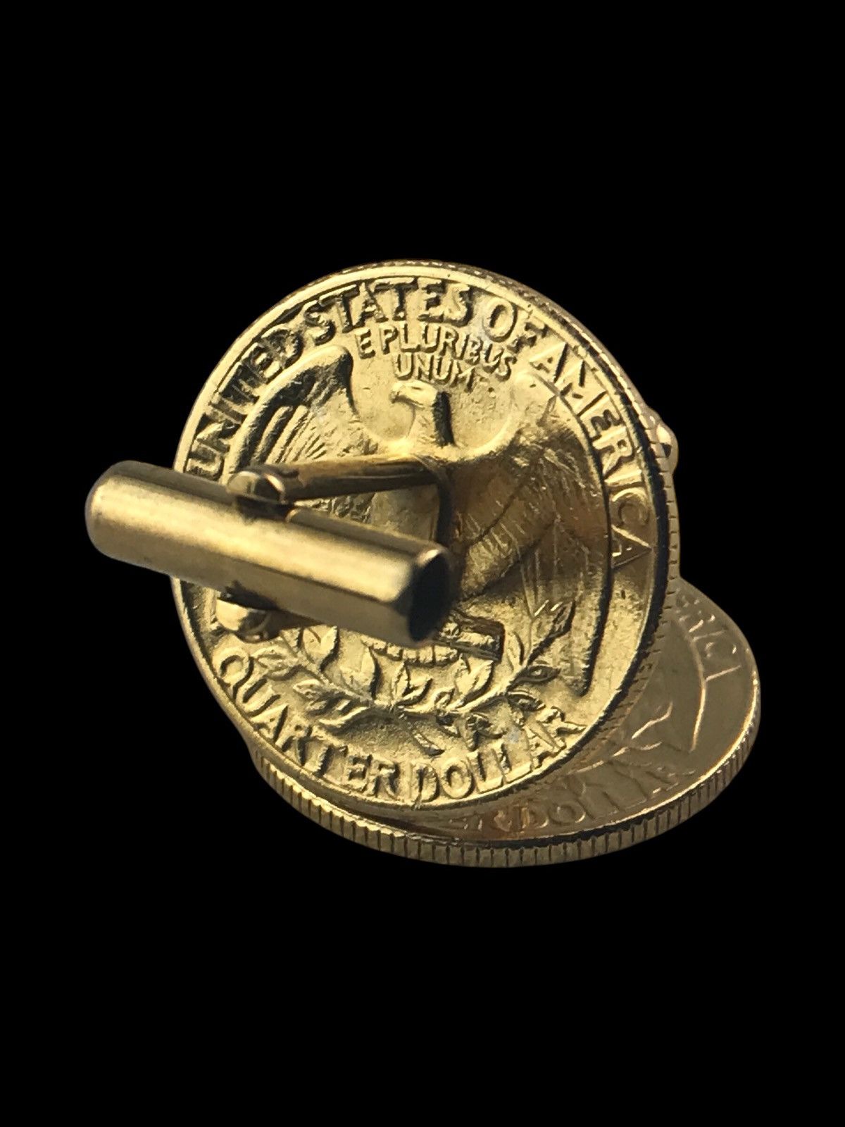 Vintage VINTAGE 1966 / 1970 WASHINGTON QUARTER CUFFLINKS Size ONE SIZE - 10 Thumbnail