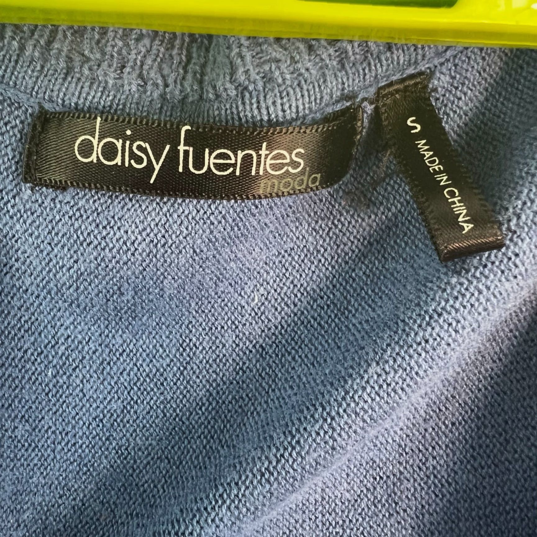 Vintage Daisey Fuentes Blouse Shirt Womens Short Sleeve Blue S Regular Size Size S / US 4 / IT 40 - 4 Thumbnail
