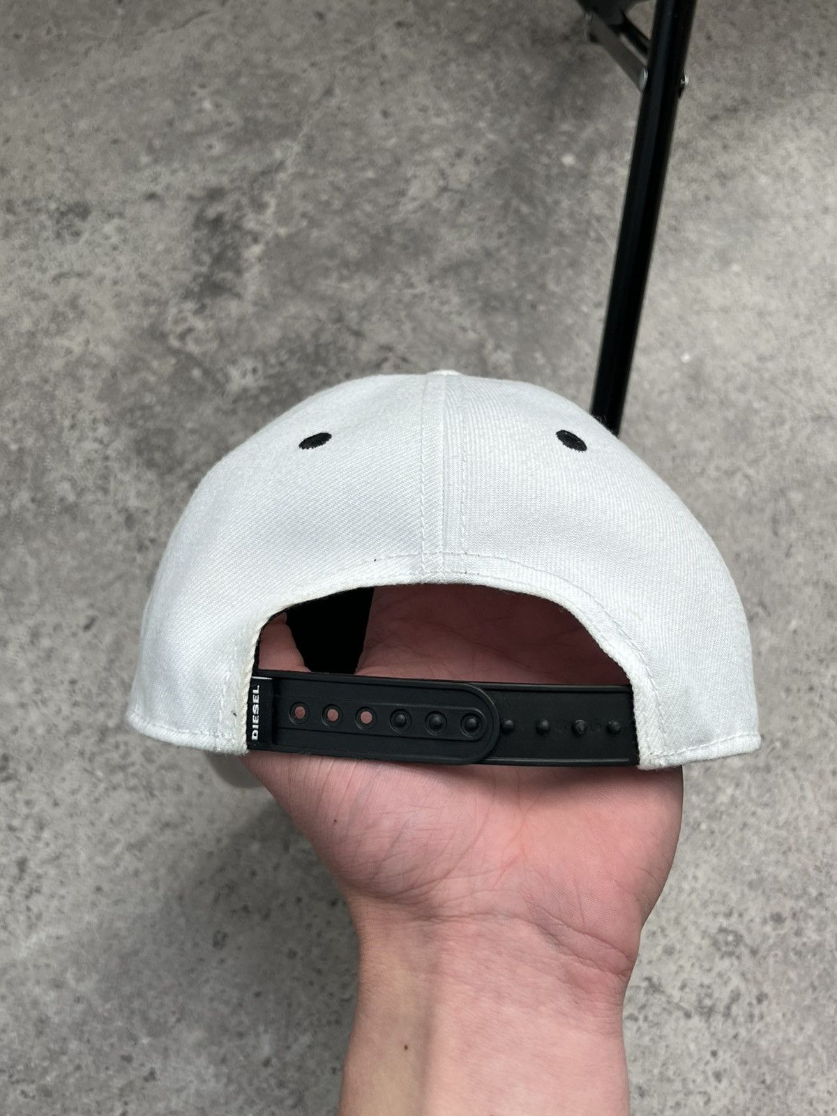 Diesel × Vintage Diesel Washed Cap Y2K Size ONE SIZE - 4 Thumbnail