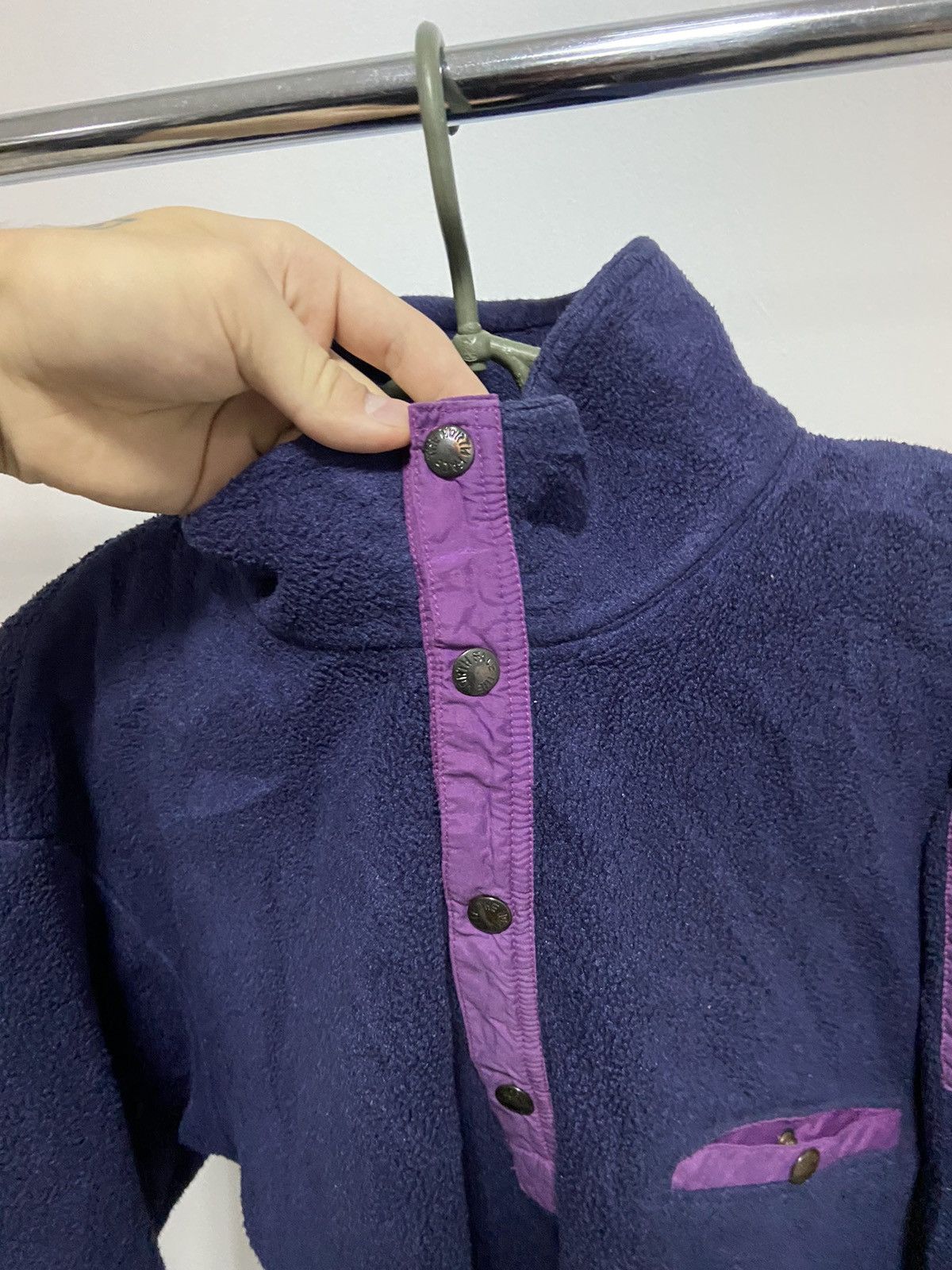 The North Face × Vintage The North Face Vintage Sweatshirt Fleece Logo sleeve 1/4 Size US M / EU 48-50 / 2 - 5 Thumbnail