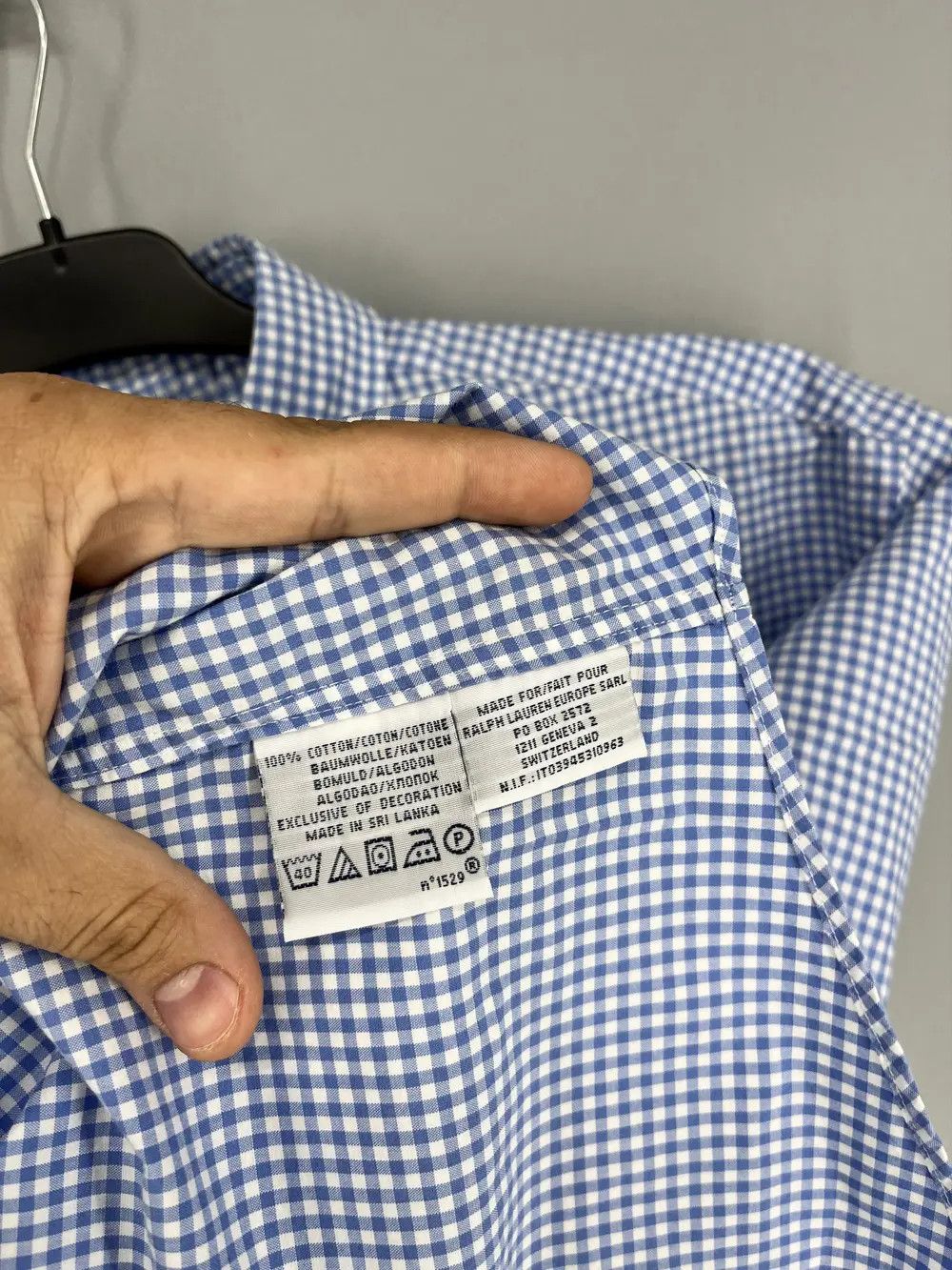 Polo Ralph Lauren NEW! y2k Polo Ralph Lauren Plaid Blake Cotton Flannel Size US XL / EU 56 / 4 - 10 Thumbnail