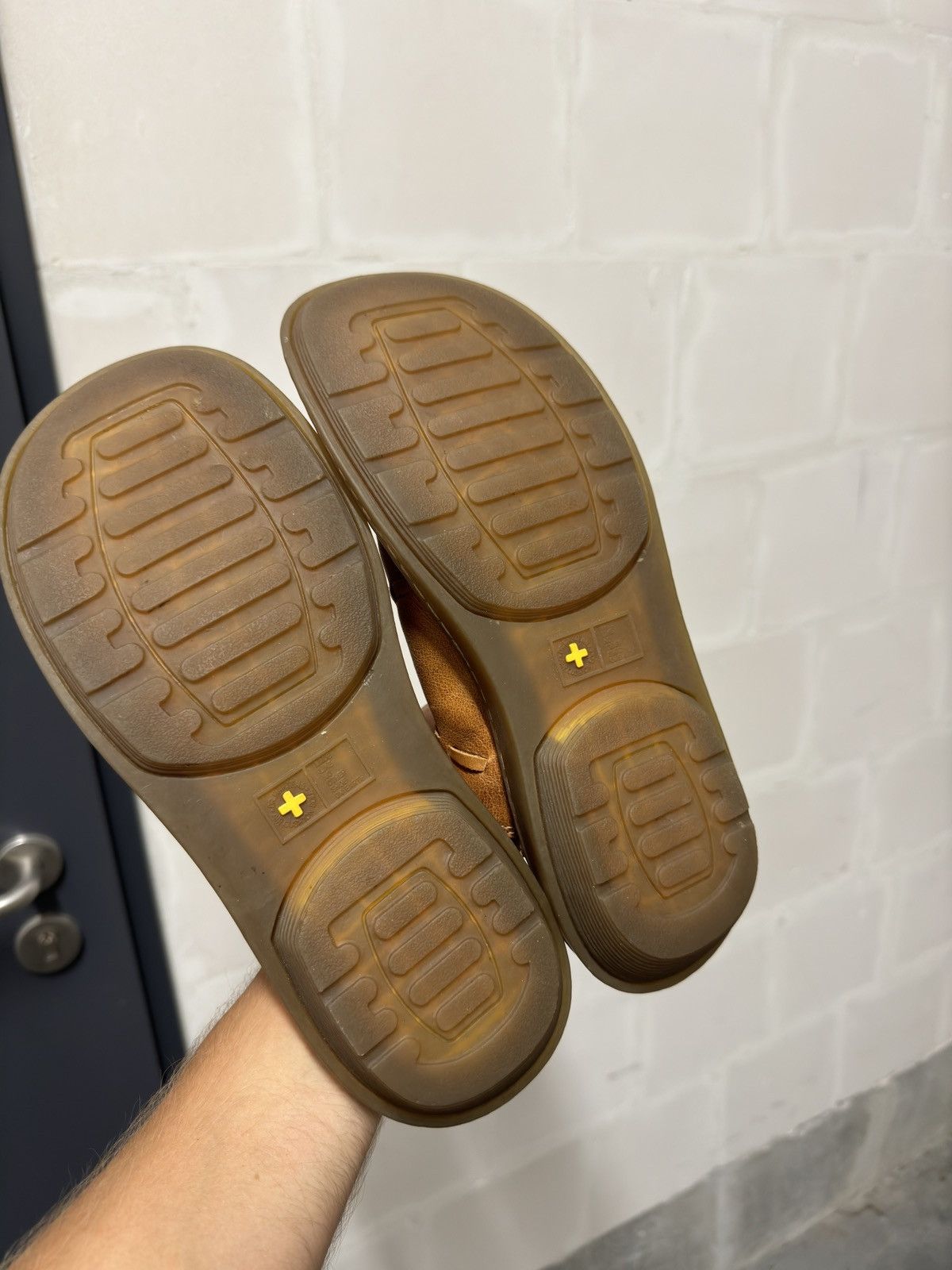 Dr. Martens Dr Martens Brown leather sandals slip on rare avant garde Size US 9 / EU 42 - 4 Thumbnail