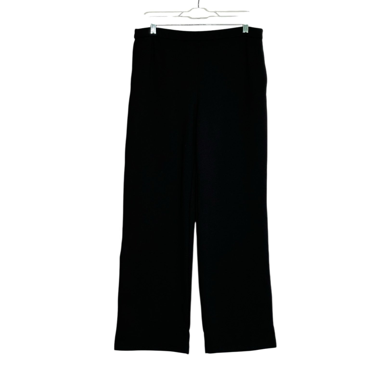 Rachel Zoe Rachel Zoe black wide legs pull on high waist pants size 10 Size 32" / US 10 / IT 46 - 1 Thumbnail