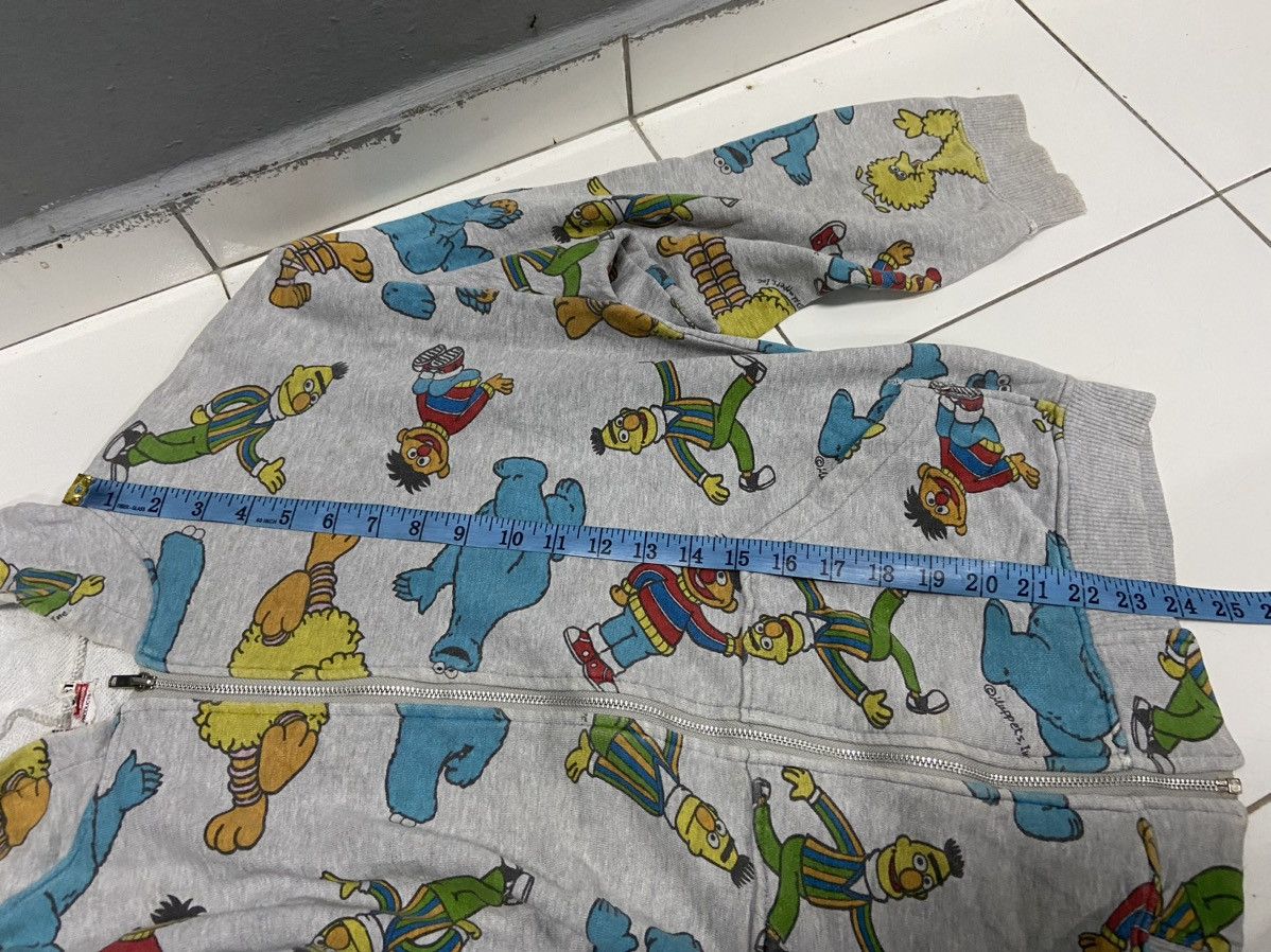 Cartoon Network SESAME STREET FULLPRINT ZIPPER HOODIE Size US M / EU 48-50 / 2 - 15 Thumbnail