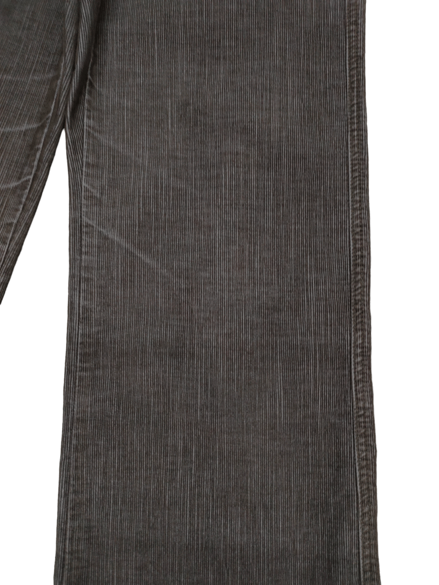If Six Was Nine Flare Jeans Japan Corduroy Denim Bush Pants Bootcut Y2k Size US 31 - 6 Thumbnail