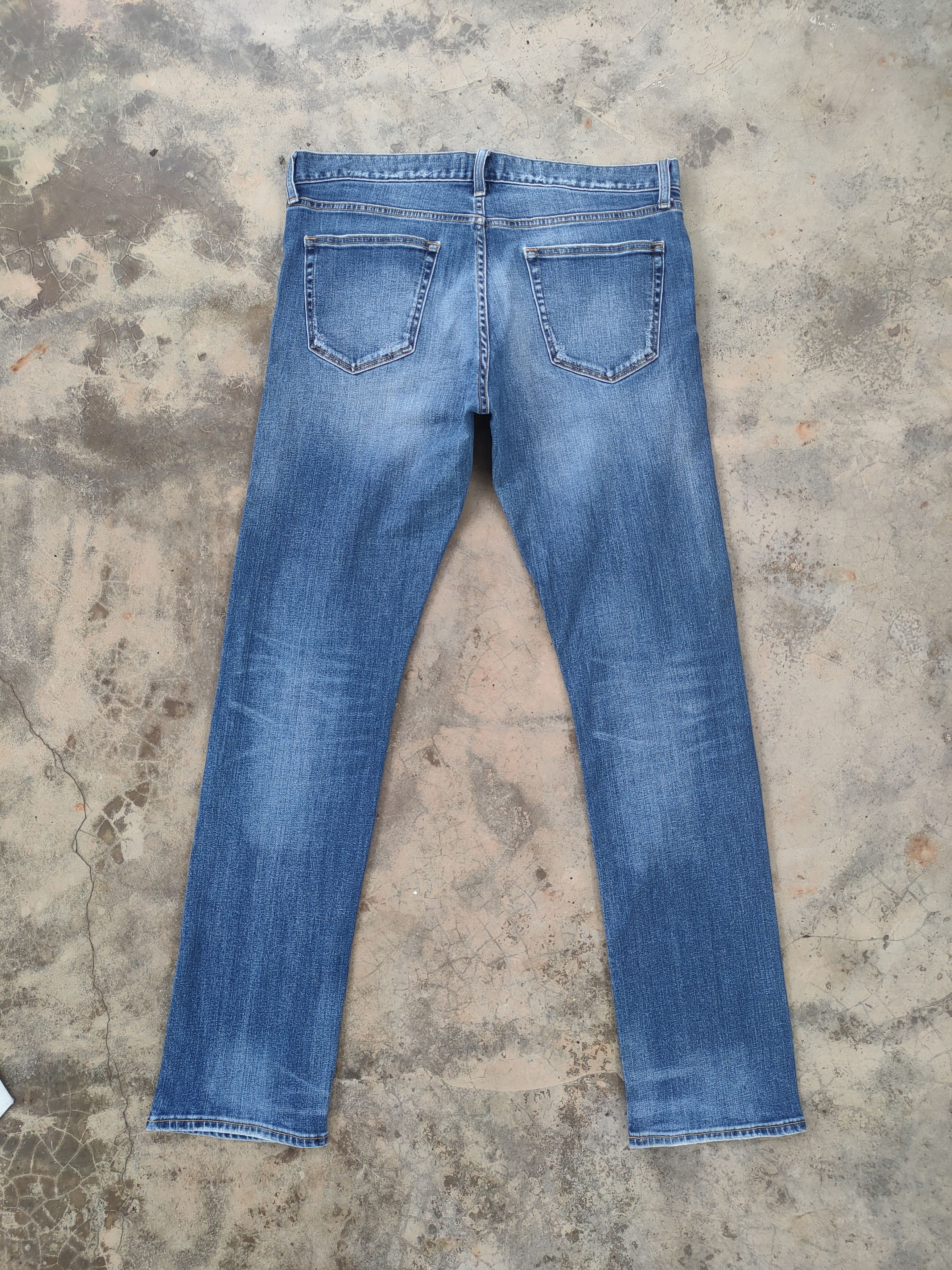 Japanese Brand VINTAGE JAPANESE FADED SKINNY JEANS DENIM PANTS Size US 34 / EU 50 - 8 Thumbnail
