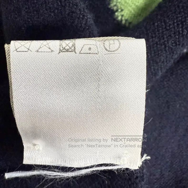 Hermes Hermes Dark Blue Poker Card Embroidered Hooded Knit Size US S / EU 44-46 / 1 - 6 Thumbnail