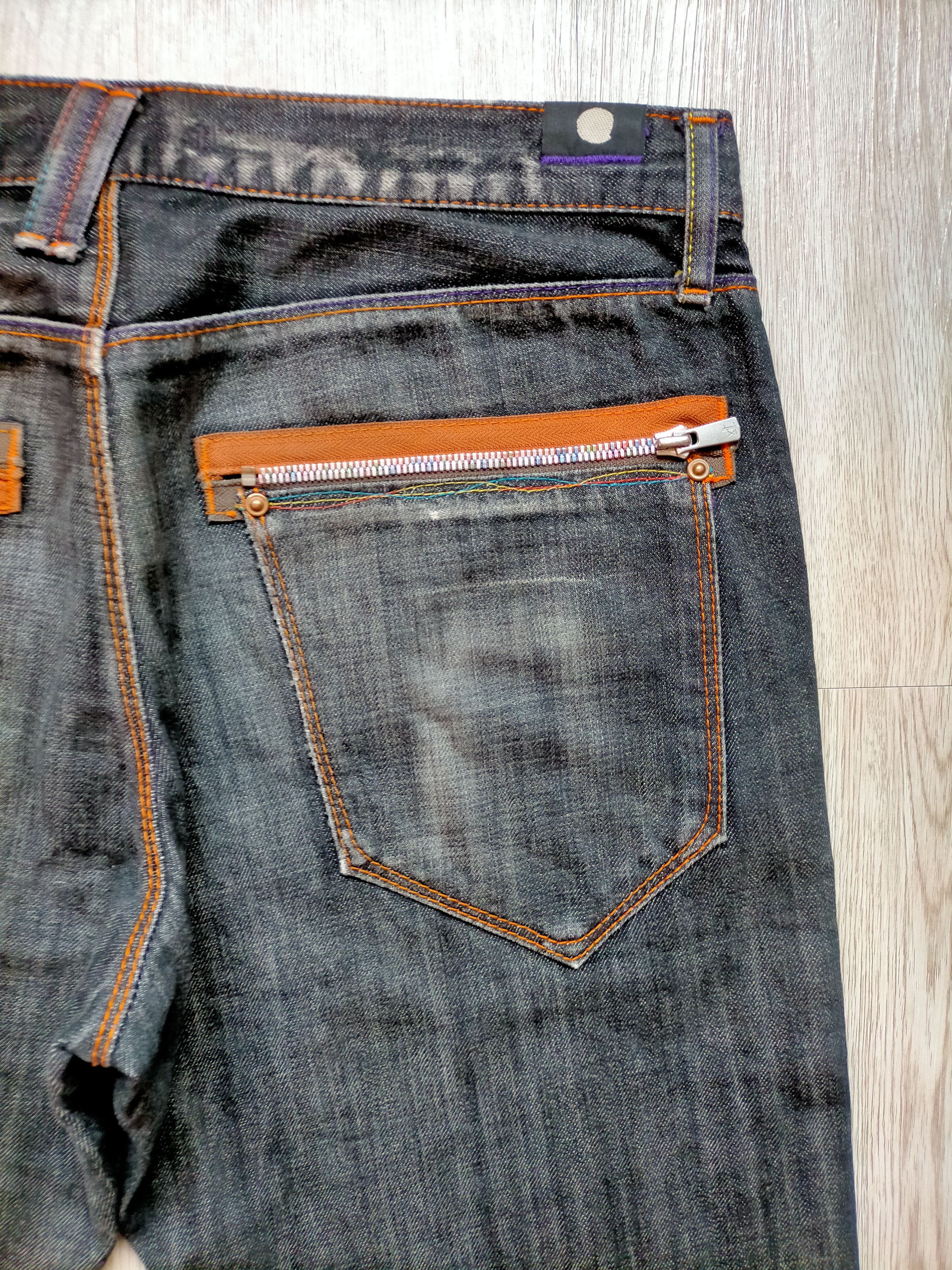 Hysteric Glamour × Japanese Brand Flare Jeans Union Made Blue Way Black Japan Boot cut Denim Size US 33 - 13 Thumbnail