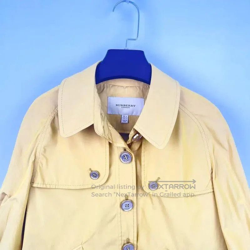 Burberry Burberry Yellow Women's Spring Jacket. Size S / US 4 / IT 40 - 3 Thumbnail