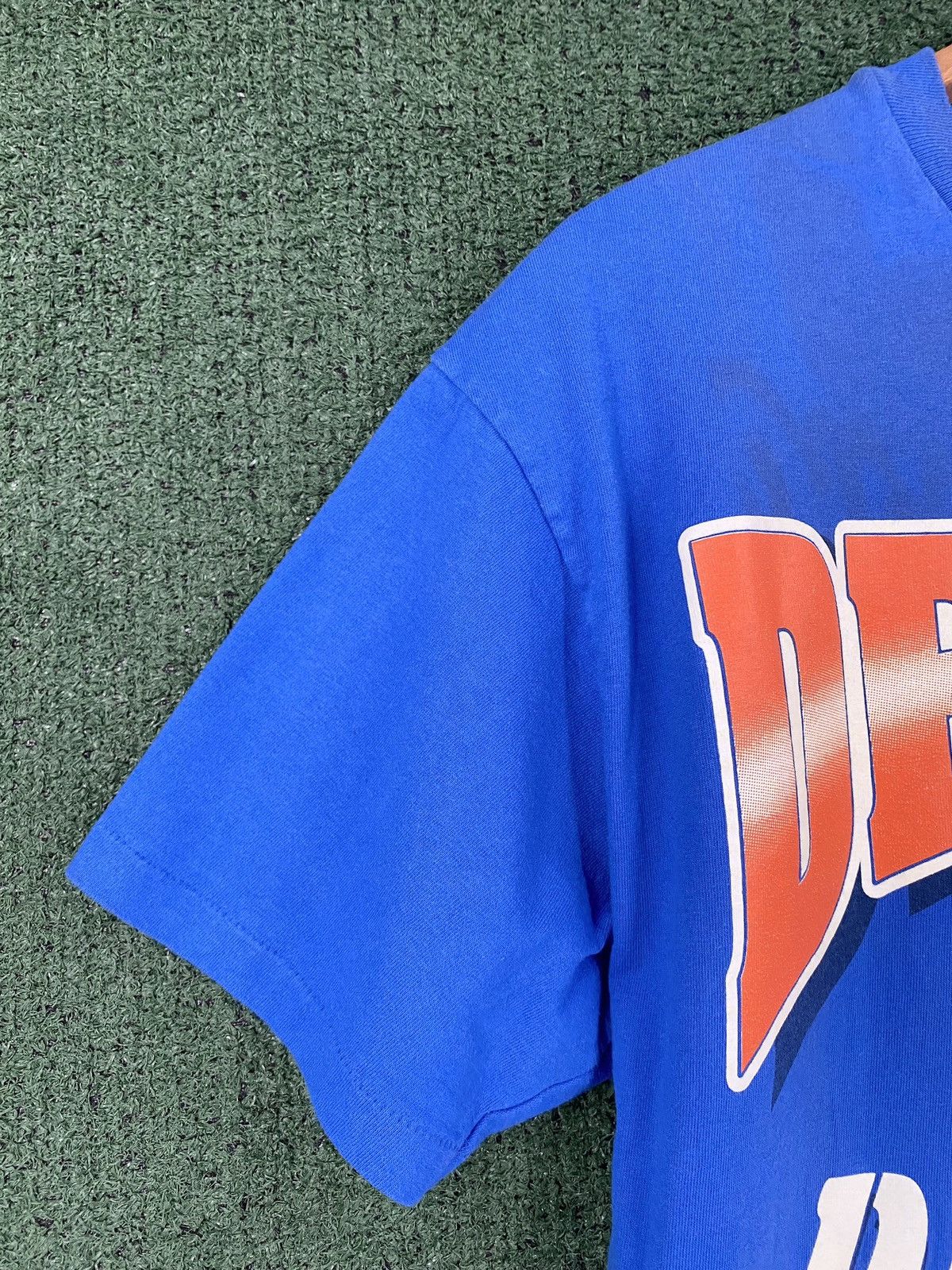 Hanes VTG 1995 Denver Broncos Large Graphic T-shirt Mens Medium Size US M / EU 48-50 / 2 - 4 Thumbnail