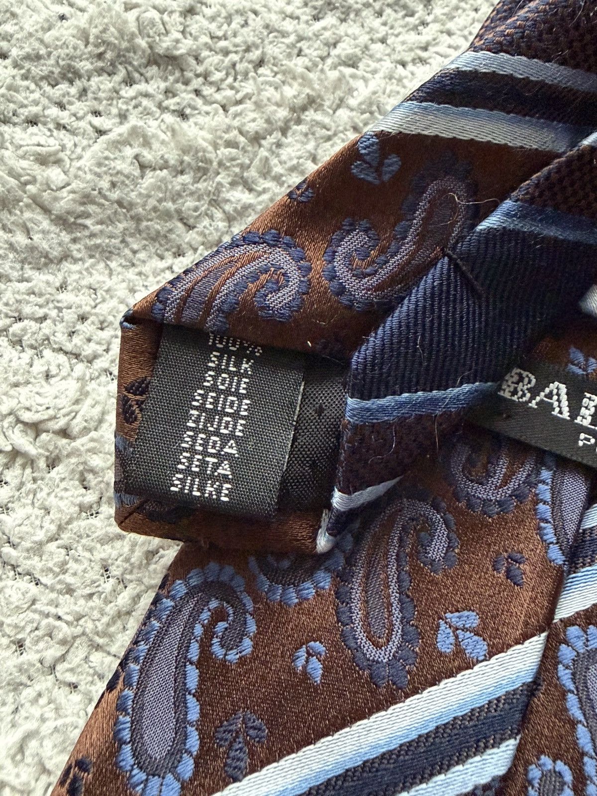 Balmain Vintage tie balmain paris silk Size ONE SIZE - 9 Thumbnail