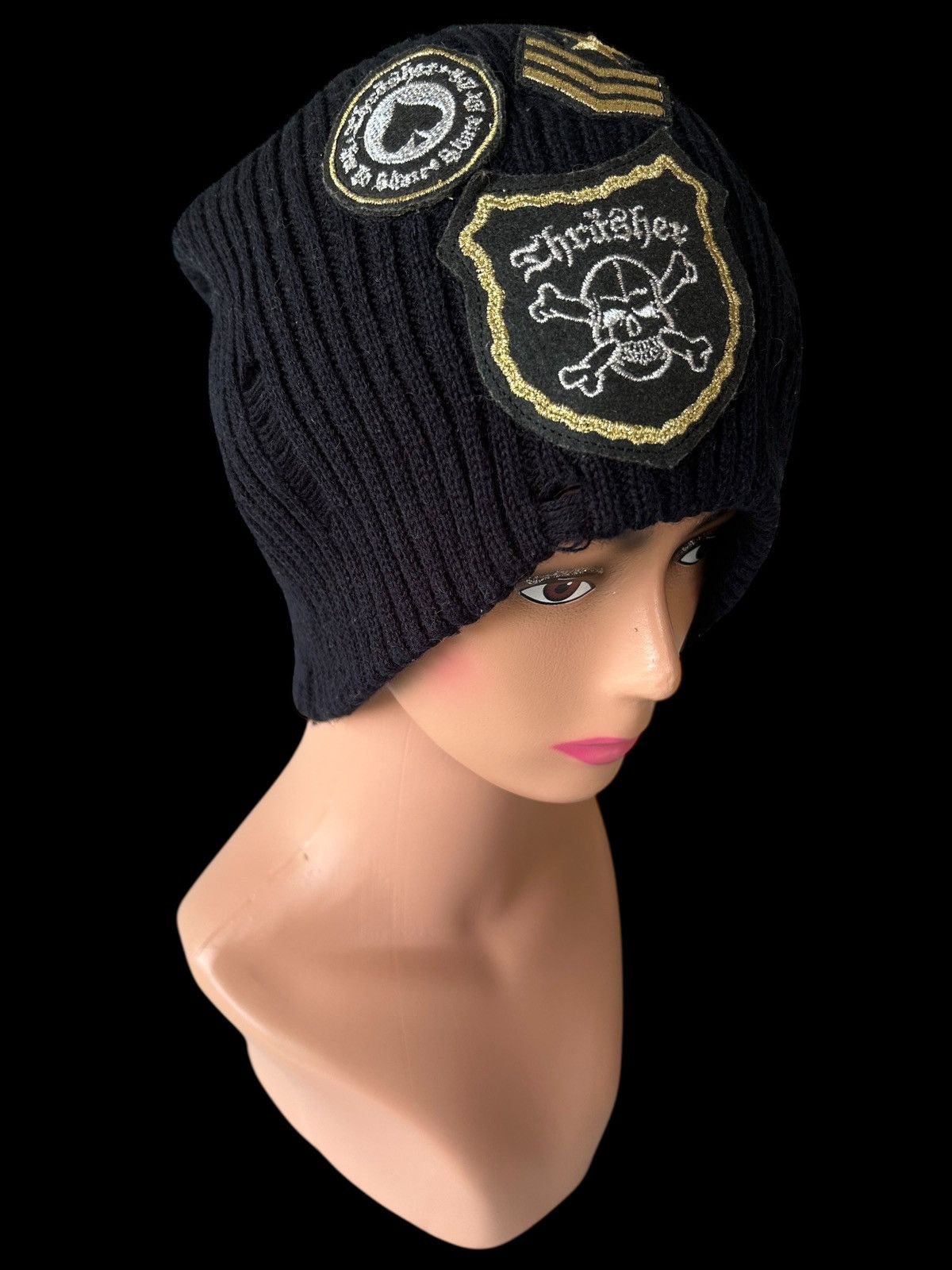 Japanese Brand × Kapital × Vintage Skull Distressed Thrasher Vintage Beanie Hats Size ONE SIZE - 1 Thumbnail