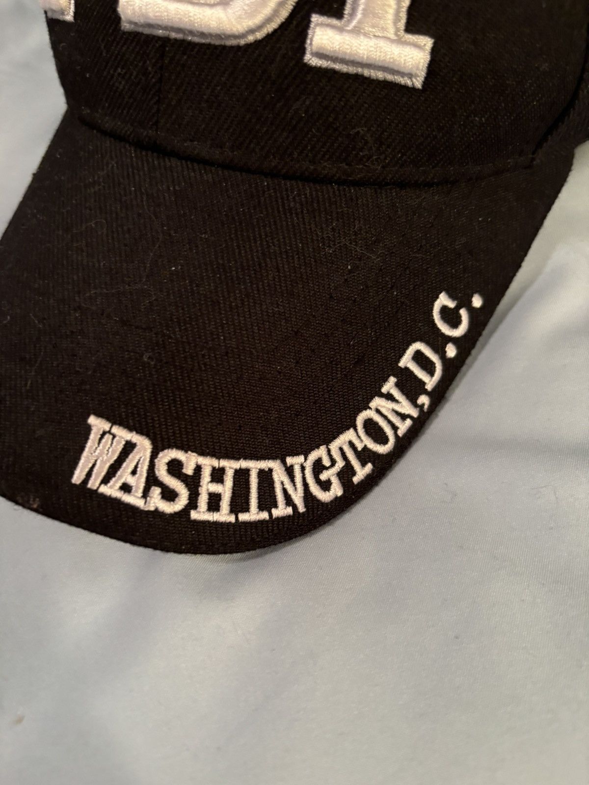 Vintage FBI Embroidered Hat Logo Washington DC USA Adjustable Strap Size ONE SIZE - 2 Thumbnail