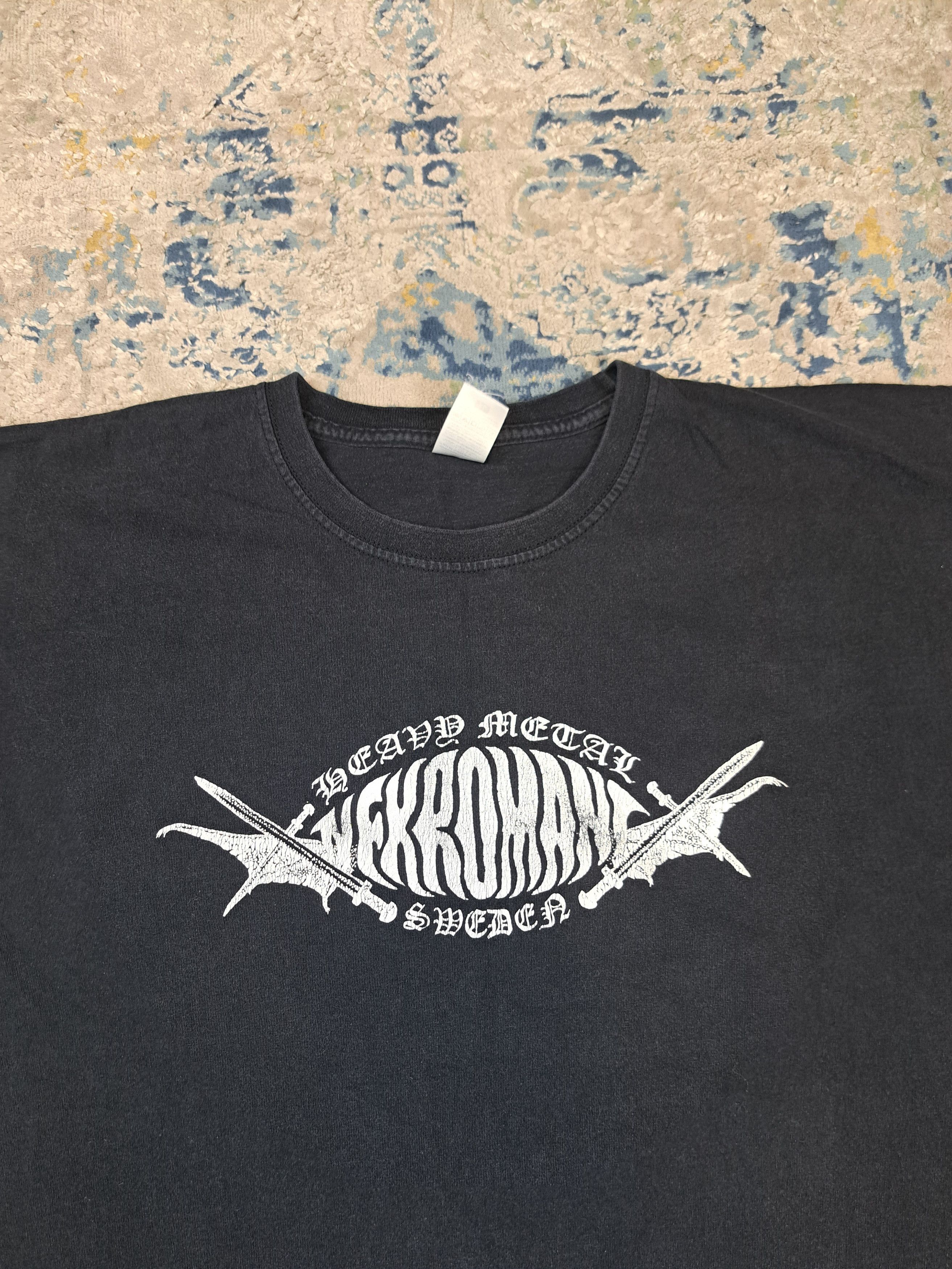 Band Tees Vintage Nekromant Death Metal Band Tee Heavy Rock Size US L / EU 52-54 / 3 - 2 Thumbnail