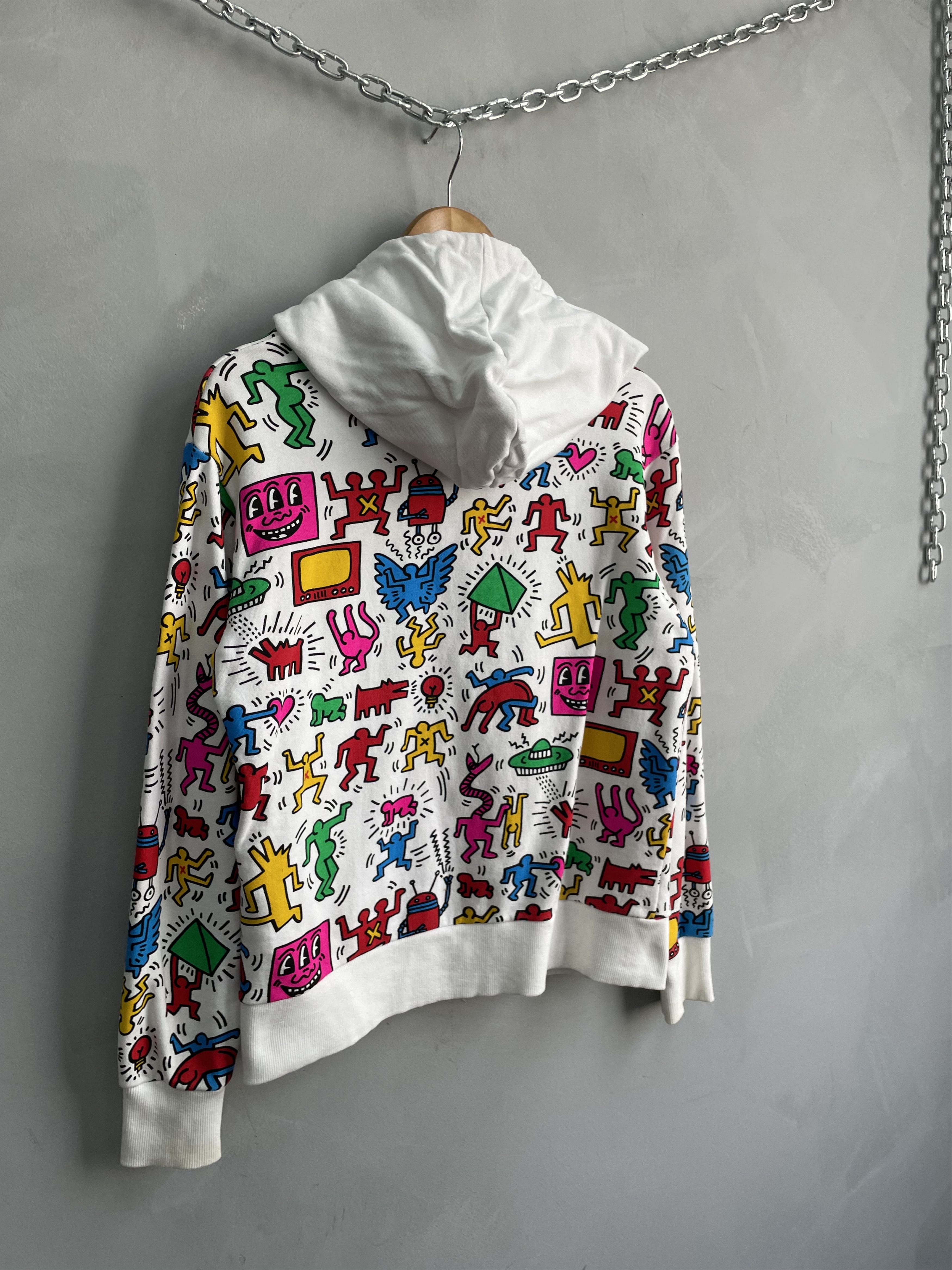 Keith Haring Rare Kaith Harring for japan overprint hoodie y2k Size US M / EU 48-50 / 2 - 8 Thumbnail