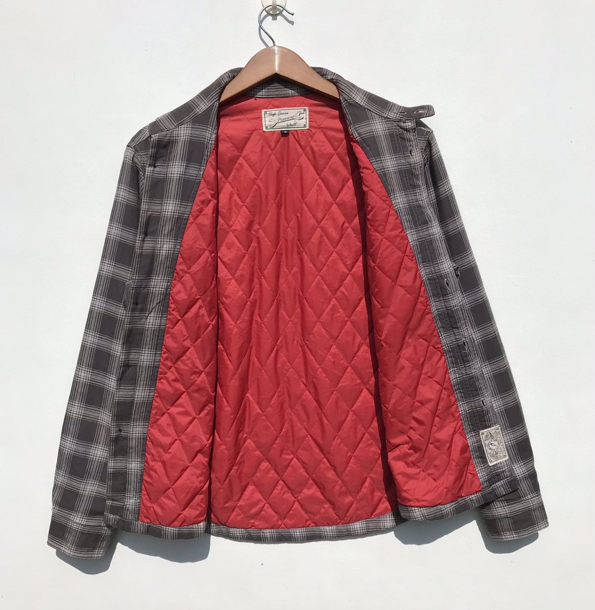 Schott Vintage Schott N.Y.C Perfecto Flannel Jacket Size US M / EU 48-50 / 2 - 3 Thumbnail