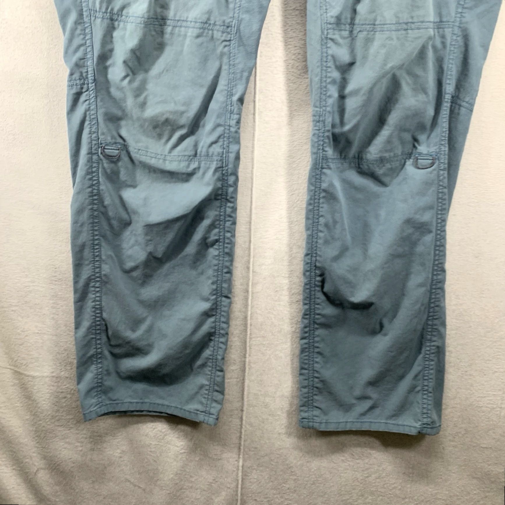 Vintage VINTAGE KUHL Women Pants Size 14 Regular Blue Casual Hiking Camping Cotton Canvas 2000s Size 36" / US 14 / IT 50 - 6 Thumbnail