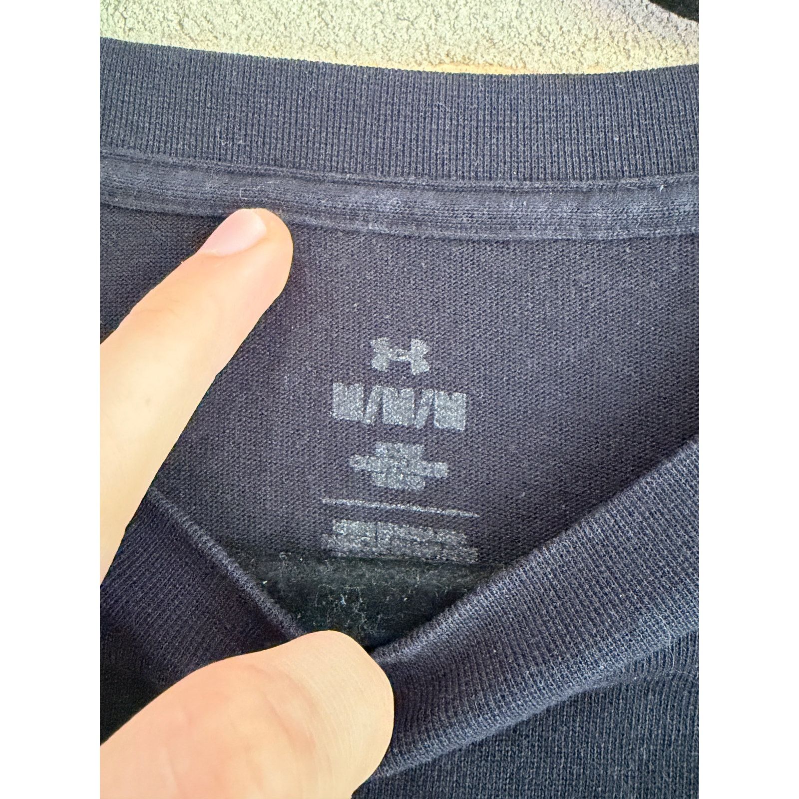 Under Armour Under Armour Logo Tee Black M Minimal Athletic Shirt Size US M / EU 48-50 / 2 - 5 Thumbnail