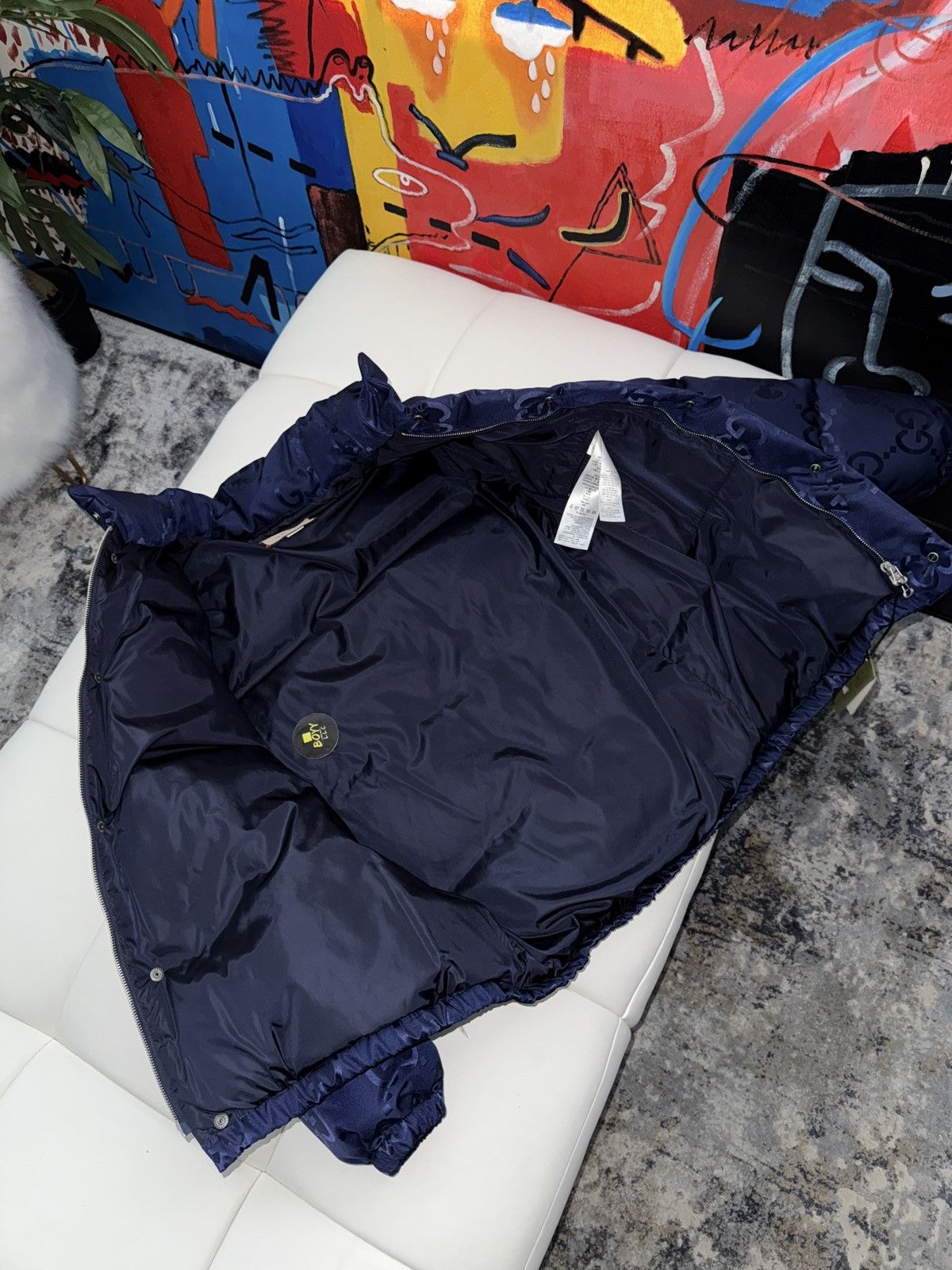 Gucci Gucci jumbo logo jacket 54 Size US L / EU 52-54 / 3 - 6 Thumbnail