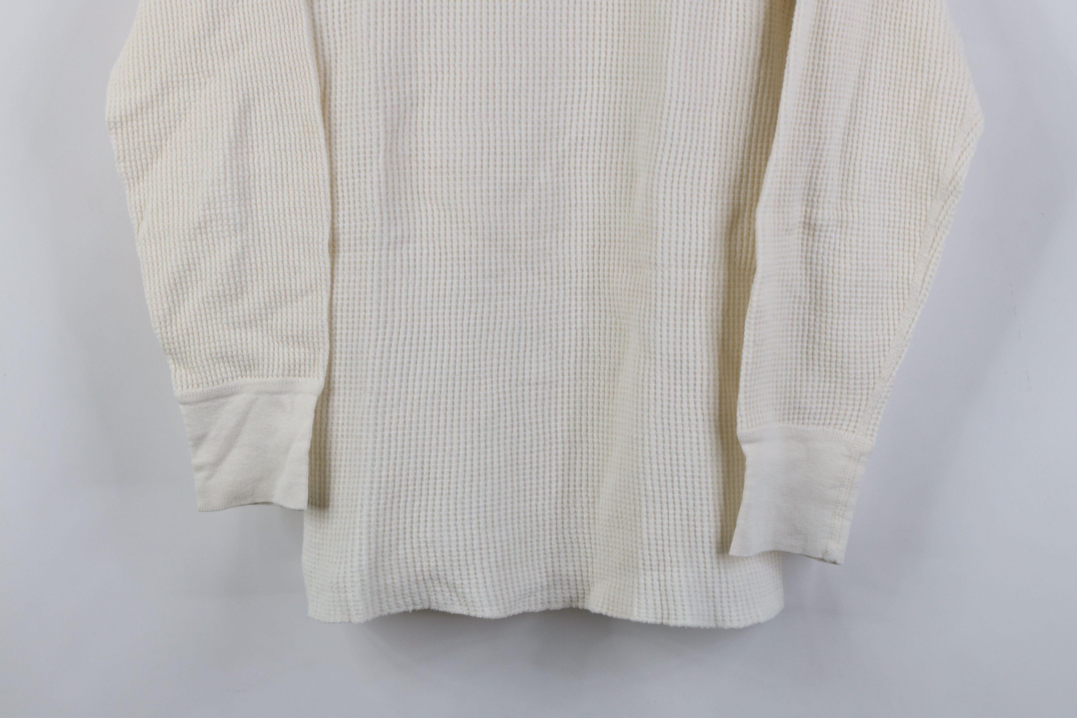 Vintage Vintage 70s Streetwear Waffle Knit Long Sleeve T-Shirt USA Size US M / EU 48-50 / 2 - 3 Thumbnail