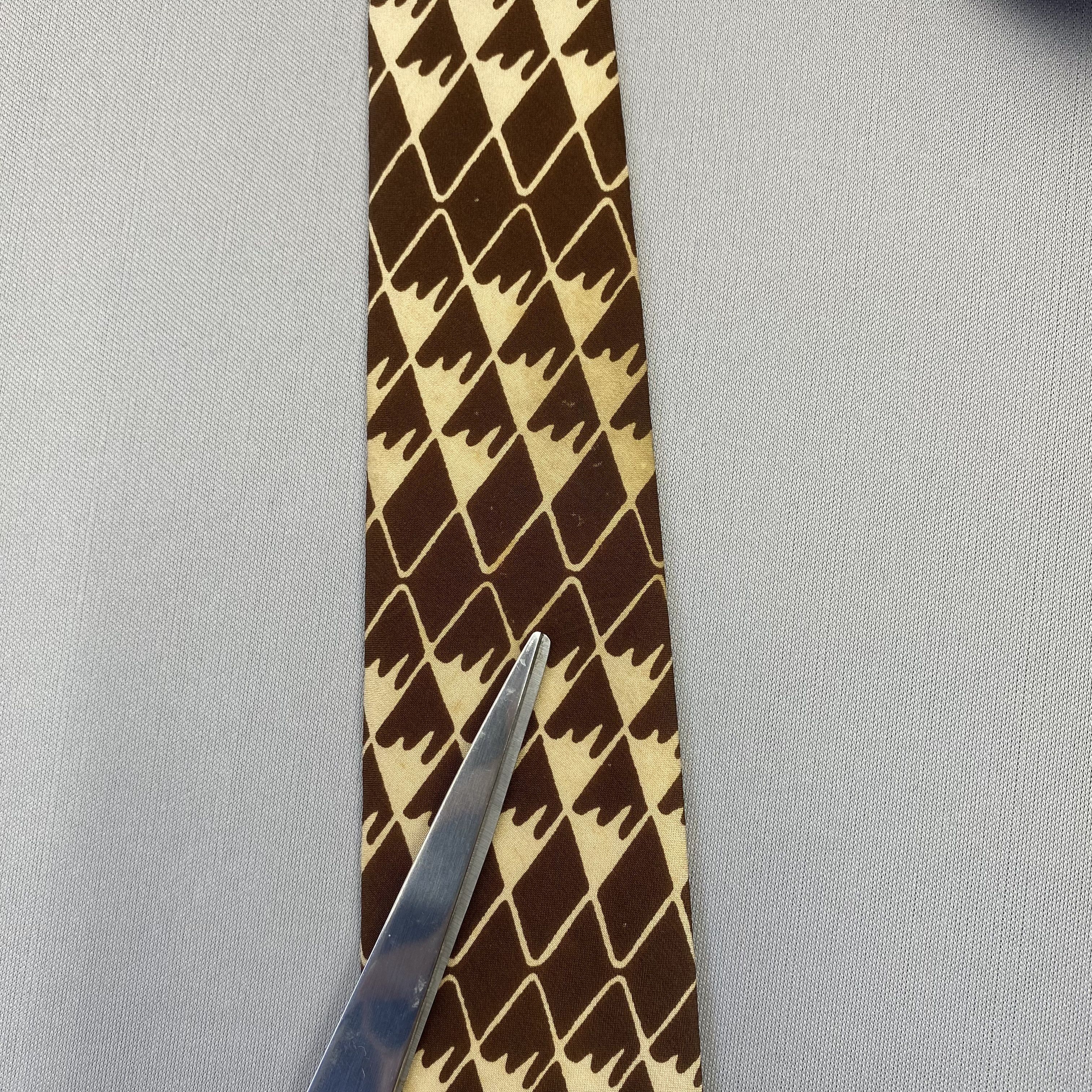 Pierre Cardin Vintage Pierre Cardin SILK Necktie Cravate Pure Silk Size ONE SIZE - 9 Thumbnail