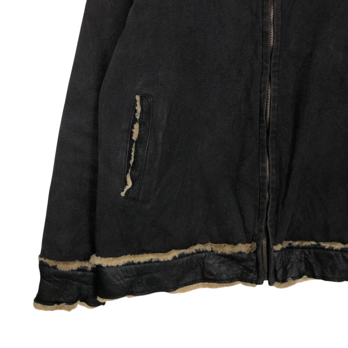 Beams Japan 🔥VINTAGE CHORE JACKET BEAMS MINK FUR BLANKET ISSEY MIYAKE Size US L / EU 52-54 / 3 - 6 Thumbnail