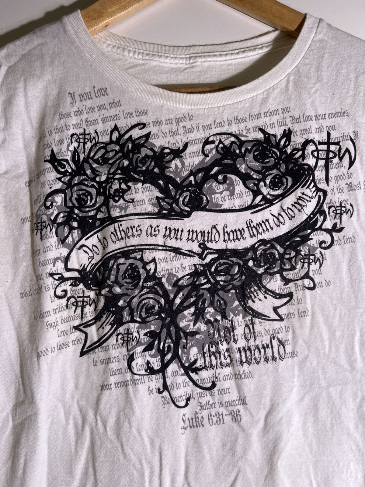 Vintage 2000’s Y2K VTG Vintage NOW Jesus Christ Gothic Goth Shirt Size L / US 10 / IT 46 - 3 Thumbnail