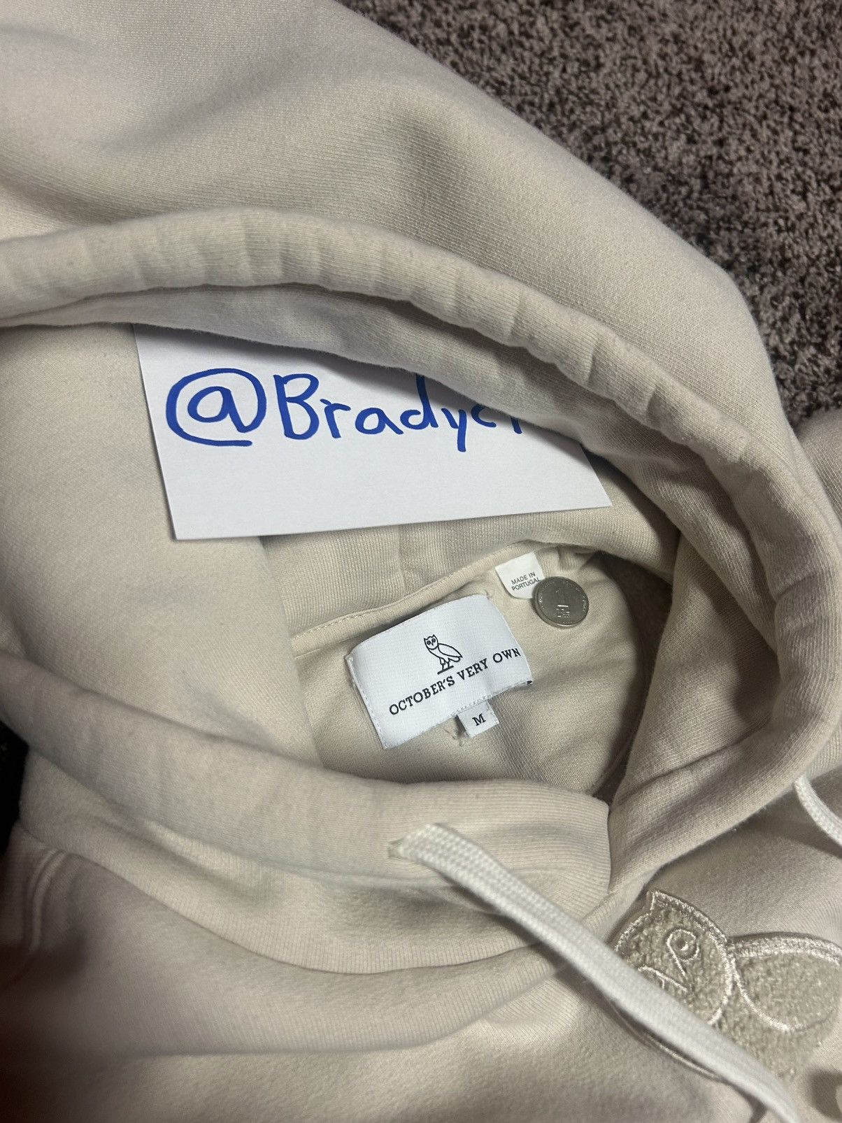 October's Very Own Drake OVO “French Oak” hoodie Size US L / EU 52-54 / 3 - 3 Thumbnail