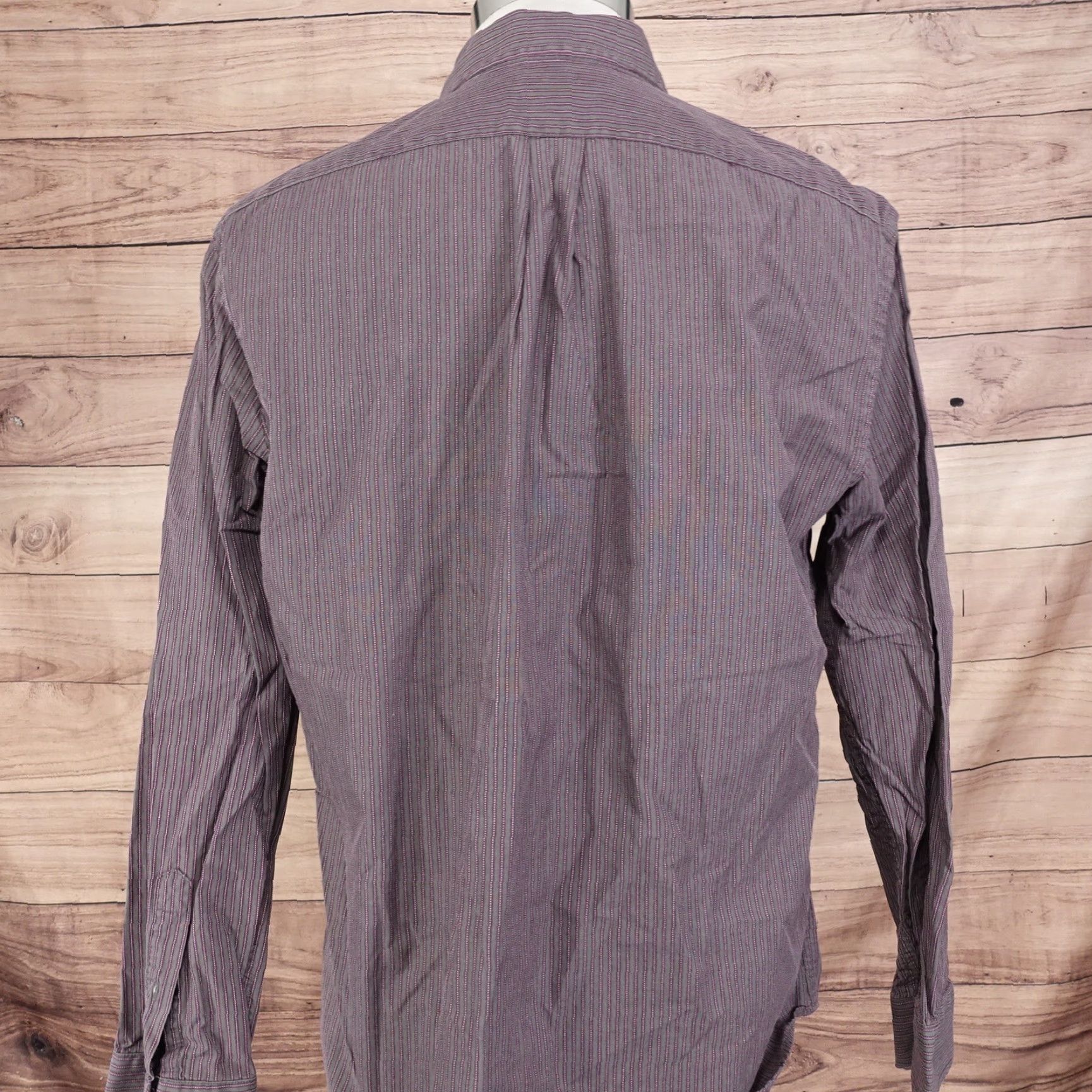 Gap Vintage GAP Men's Large Cotton Long Sleeve Striped Button-Up Shirt for Business Casual and Formal Wear Size US L / EU 52-54 / 3 - 4 Thumbnail