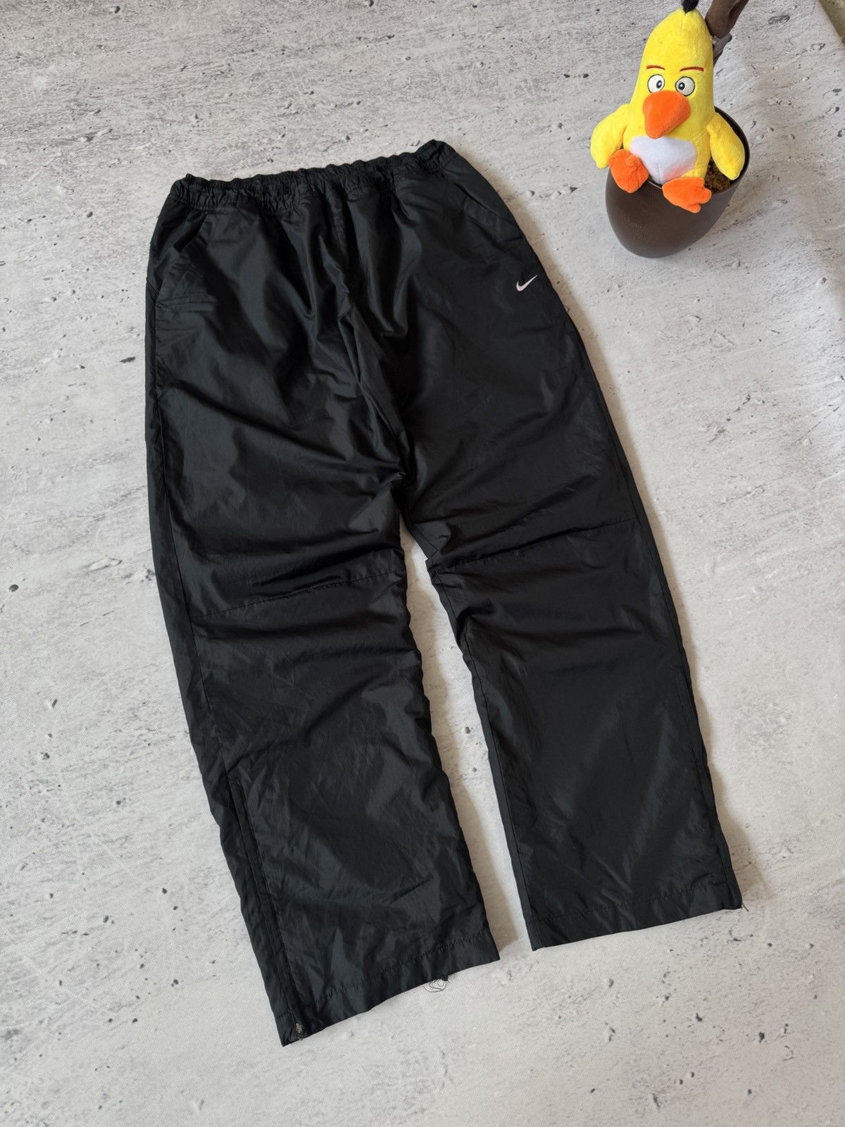 Nike × Vintage NIKE NYLON VINTAGE Y2K OVERSIZE BAGGY FIT PANTS SWEATPANTS Size US 34 / EU 50 - 1 Thumbnail