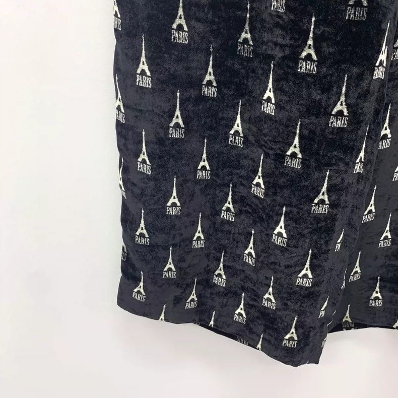 Balenciaga Balenciaga Black Iron Tower Intarsia Full Print Corduroy C Size US 44 / EU 60 - 5 Thumbnail