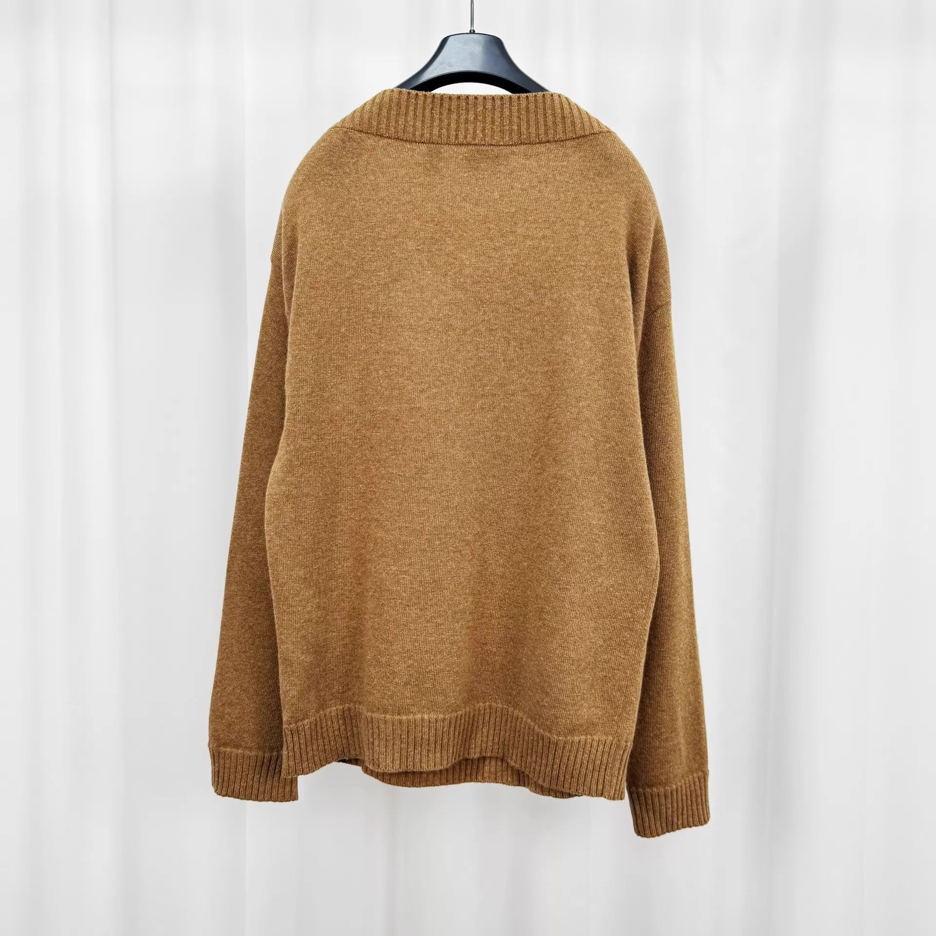 Burberry Burberry Camel Wool Sweater L 99 New Size L / US 10 / IT 46 - 2 Thumbnail