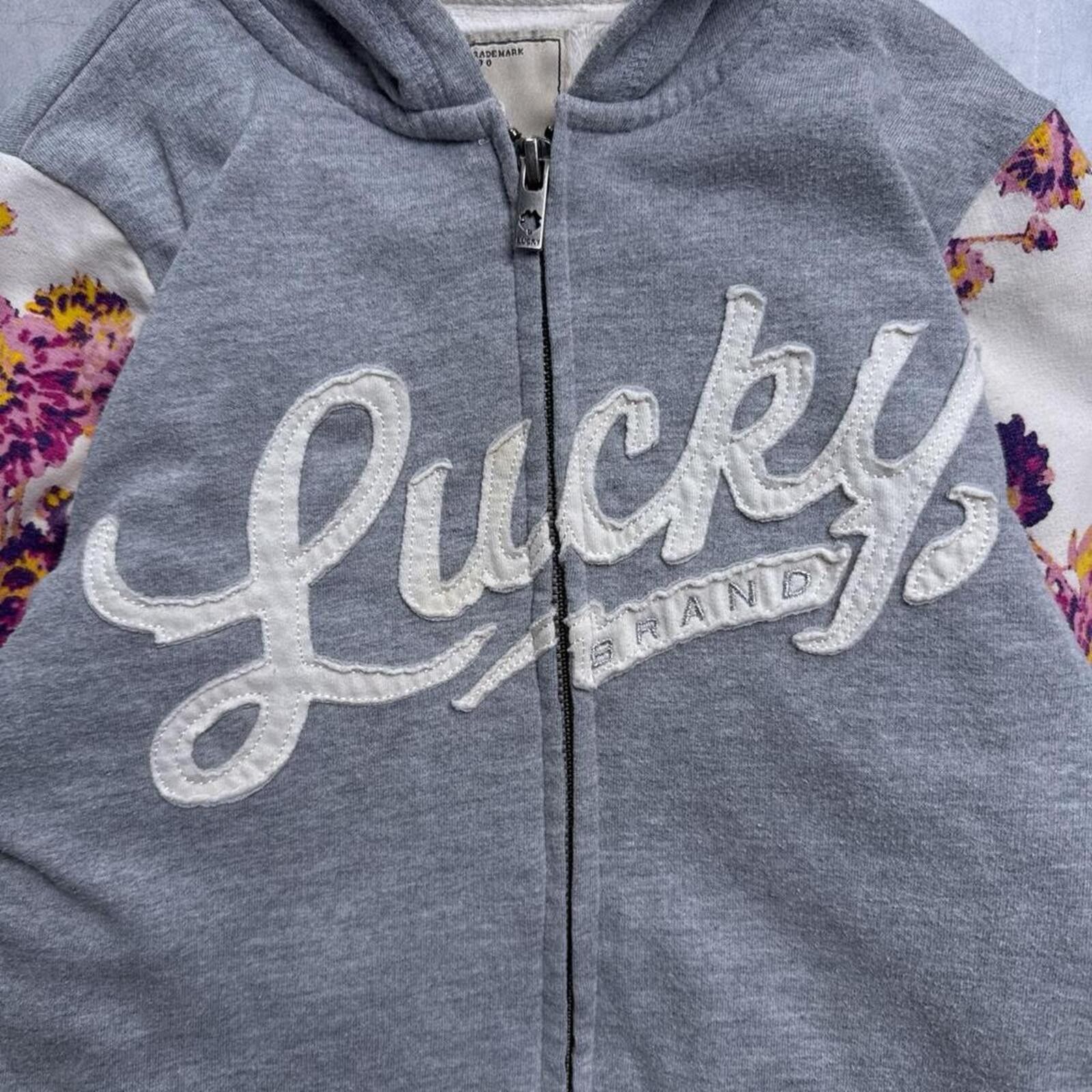 Lucky Brand Y2K Lucky Brand 00s gray zip up jacket Size M / US 6-8 / IT 42-44 - 3 Thumbnail