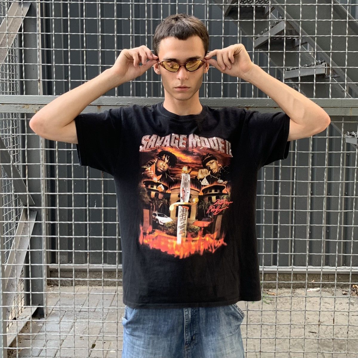 21 Savage SAVAGE MODE 2 t-shirt Size US L / EU 52-54 / 3 - 1 Thumbnail