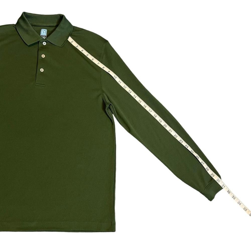 PGA Tour PGA Tour Men's AirFlux™ Mesh Golf Polo long sleeve Shirt Size US M / EU 48-50 / 2 - 4 Thumbnail