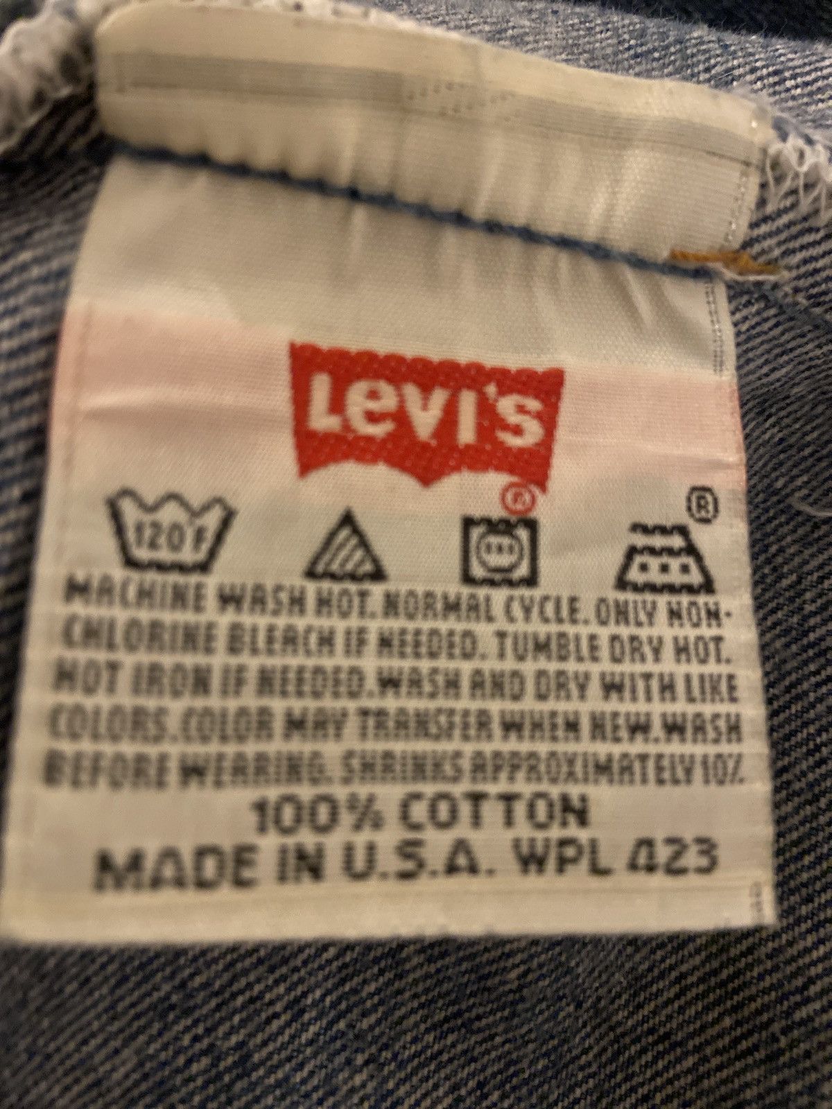 Levi's Levi's 501xx Painters Denim Size US 35 - 10 Thumbnail