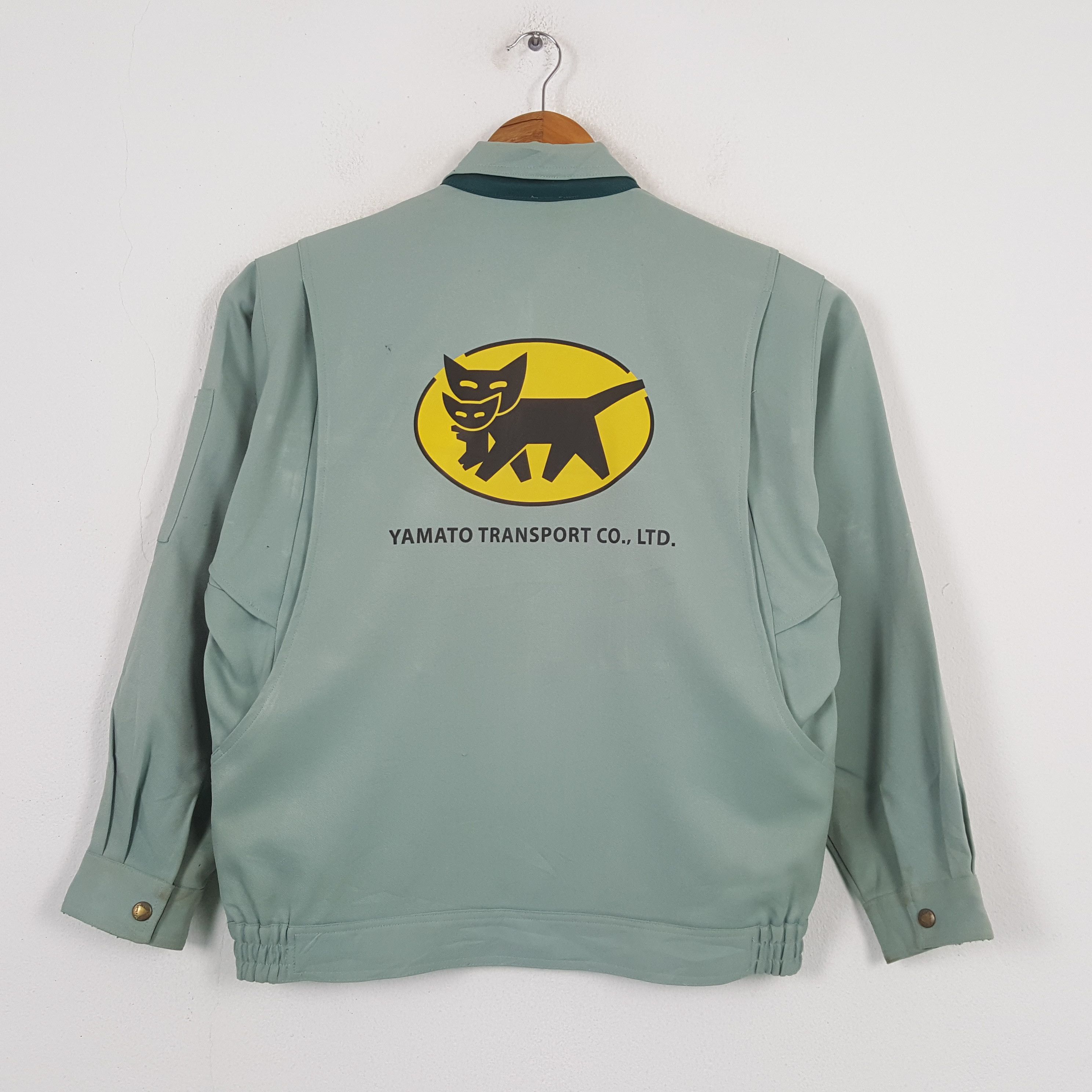 Japanese Brand × Vintage Vintage YAMATO TRANSPORT Japan Racing Custom Jacket C288N15 Size US M / EU 48-50 / 2 - 1 Thumbnail