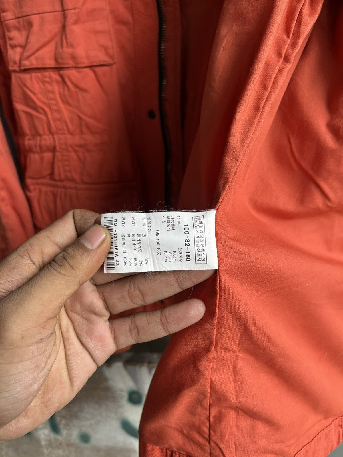 Japanese Brand Hum parka jacket m65 style orange Size US L / EU 52-54 / 3 - 10 Thumbnail