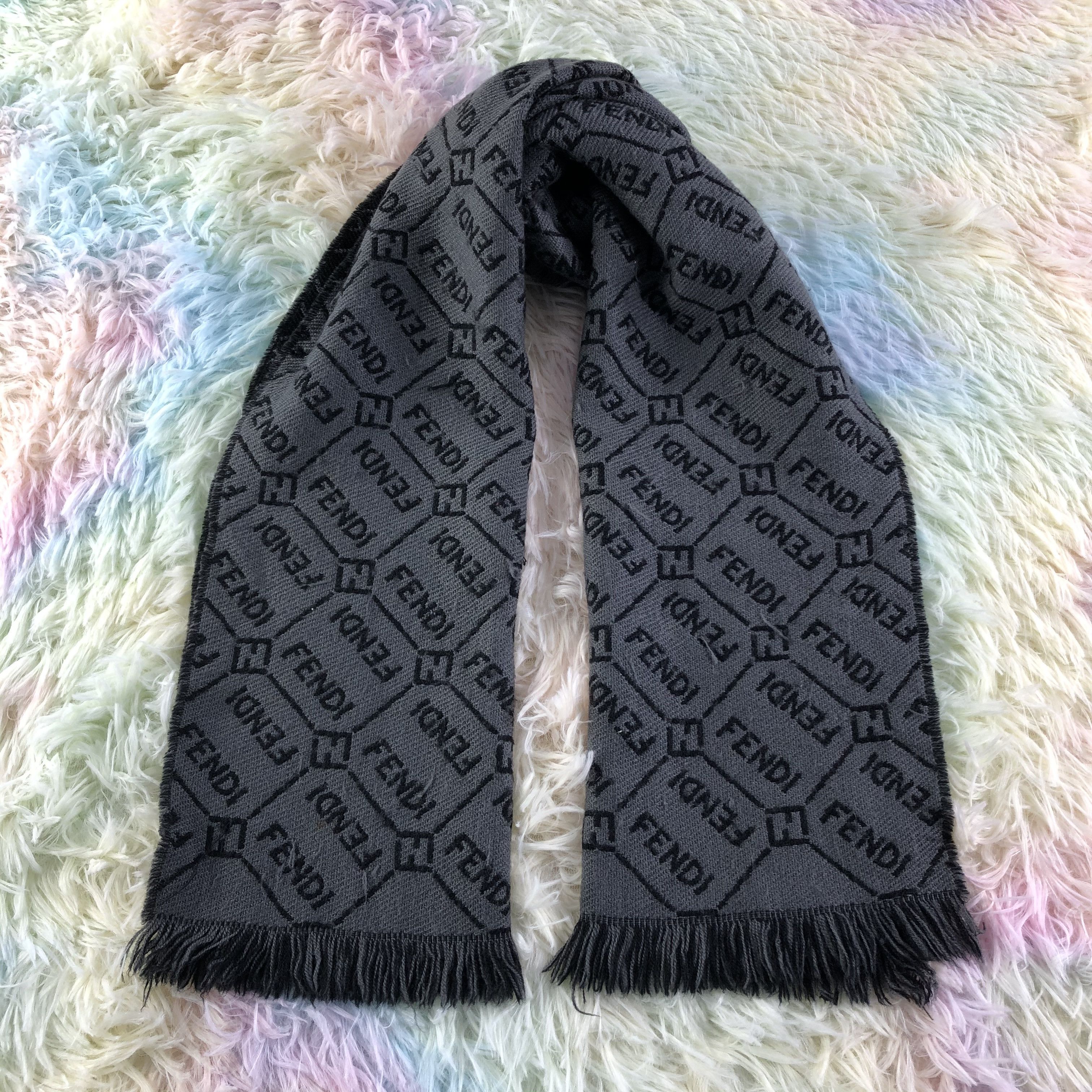 Vintage Fendi Scarf / Muffler / Neckwear Size ONE SIZE - 1 Thumbnail
